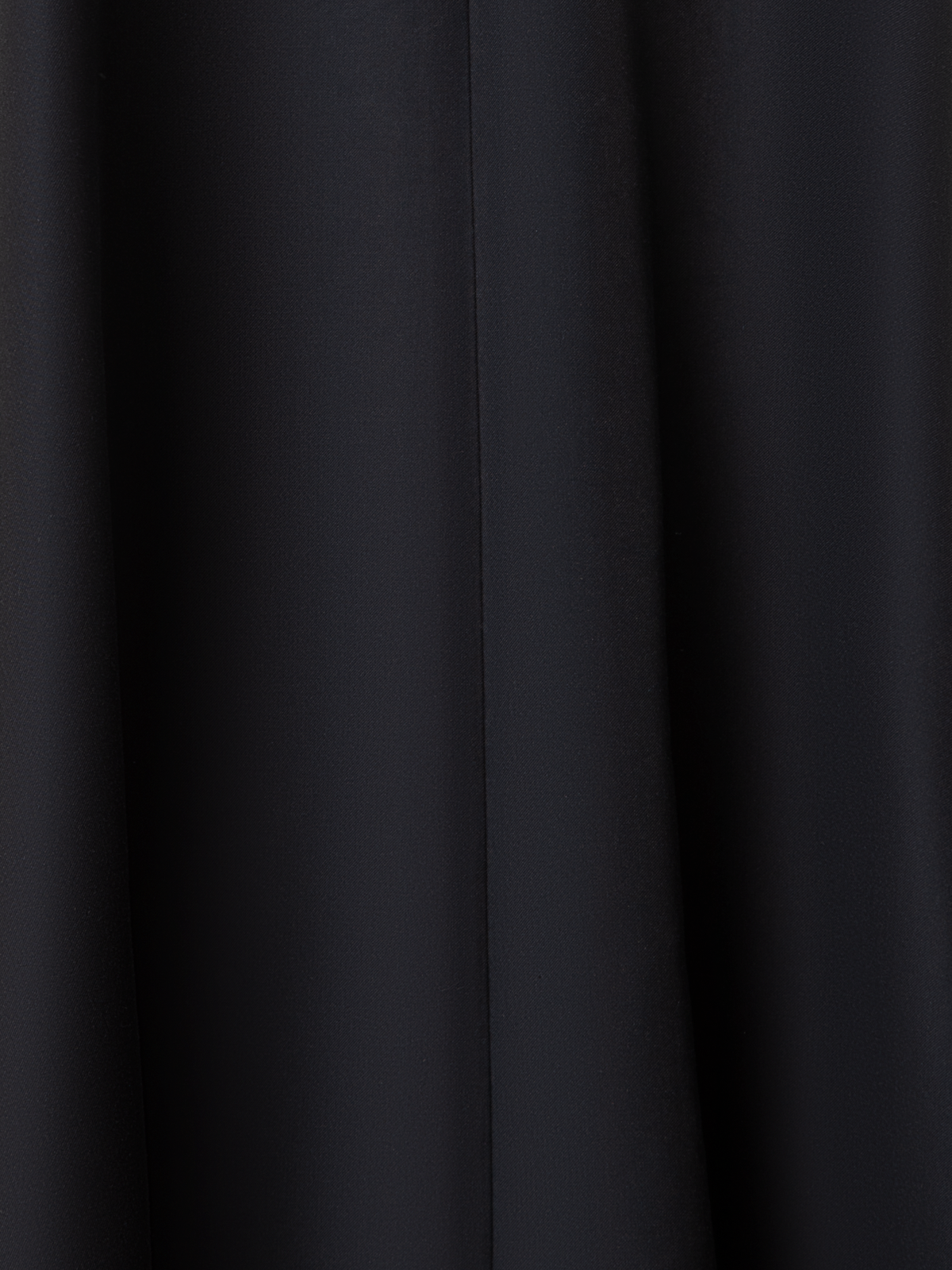 Designer Double-Face Midi Skirt with Dandelion Print - black - multicolor