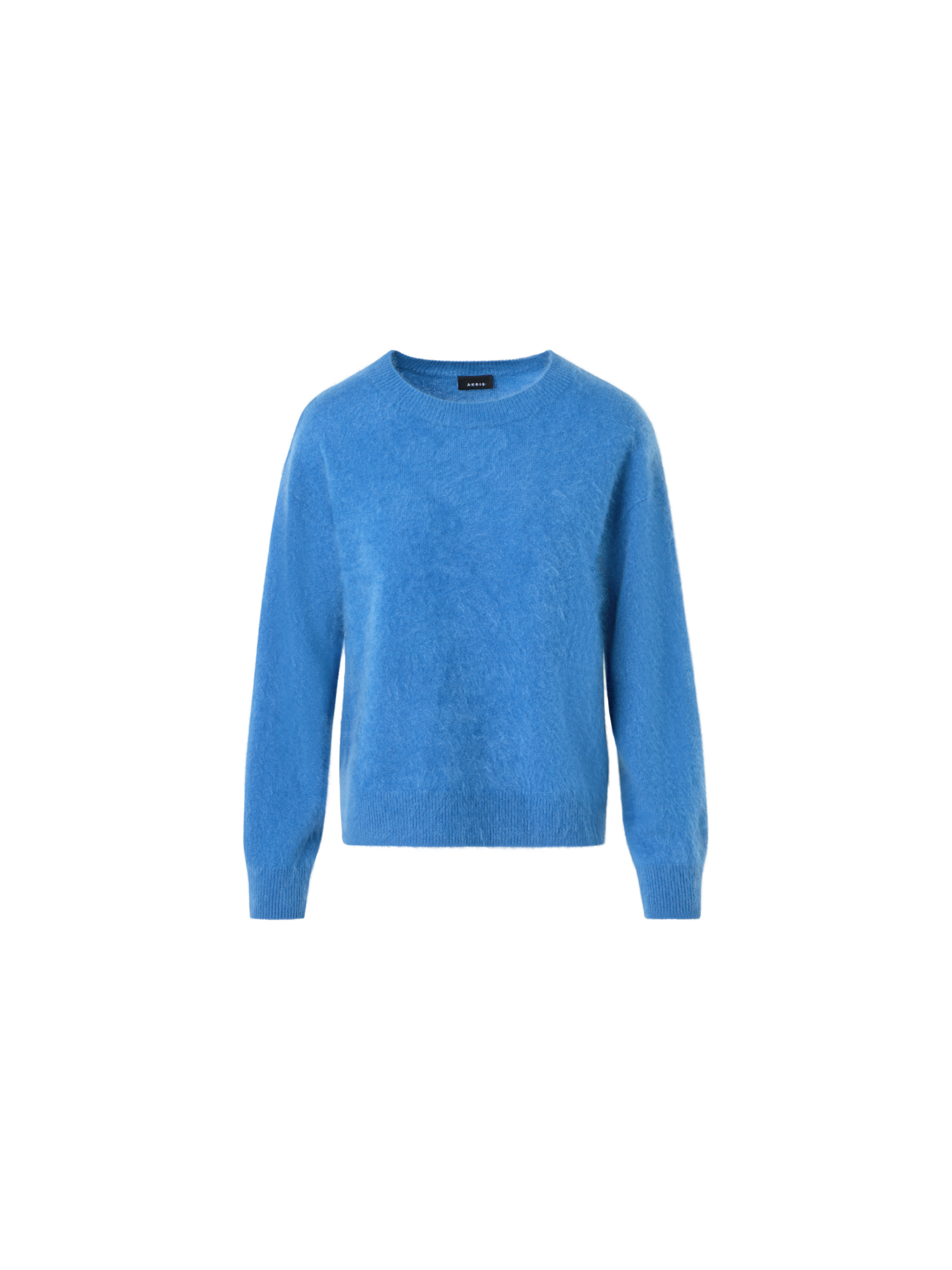 Designer Cloud Cashmere Knit Sweater - blue