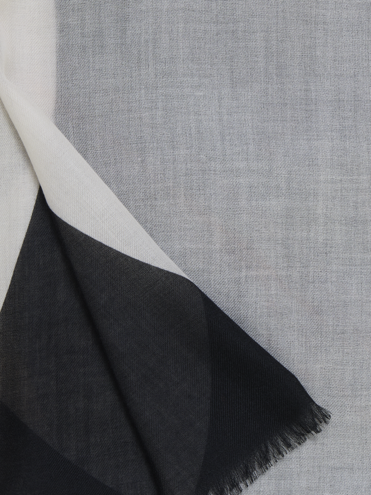 Designer Cashmere Scarf in Cloud Print - multicolor