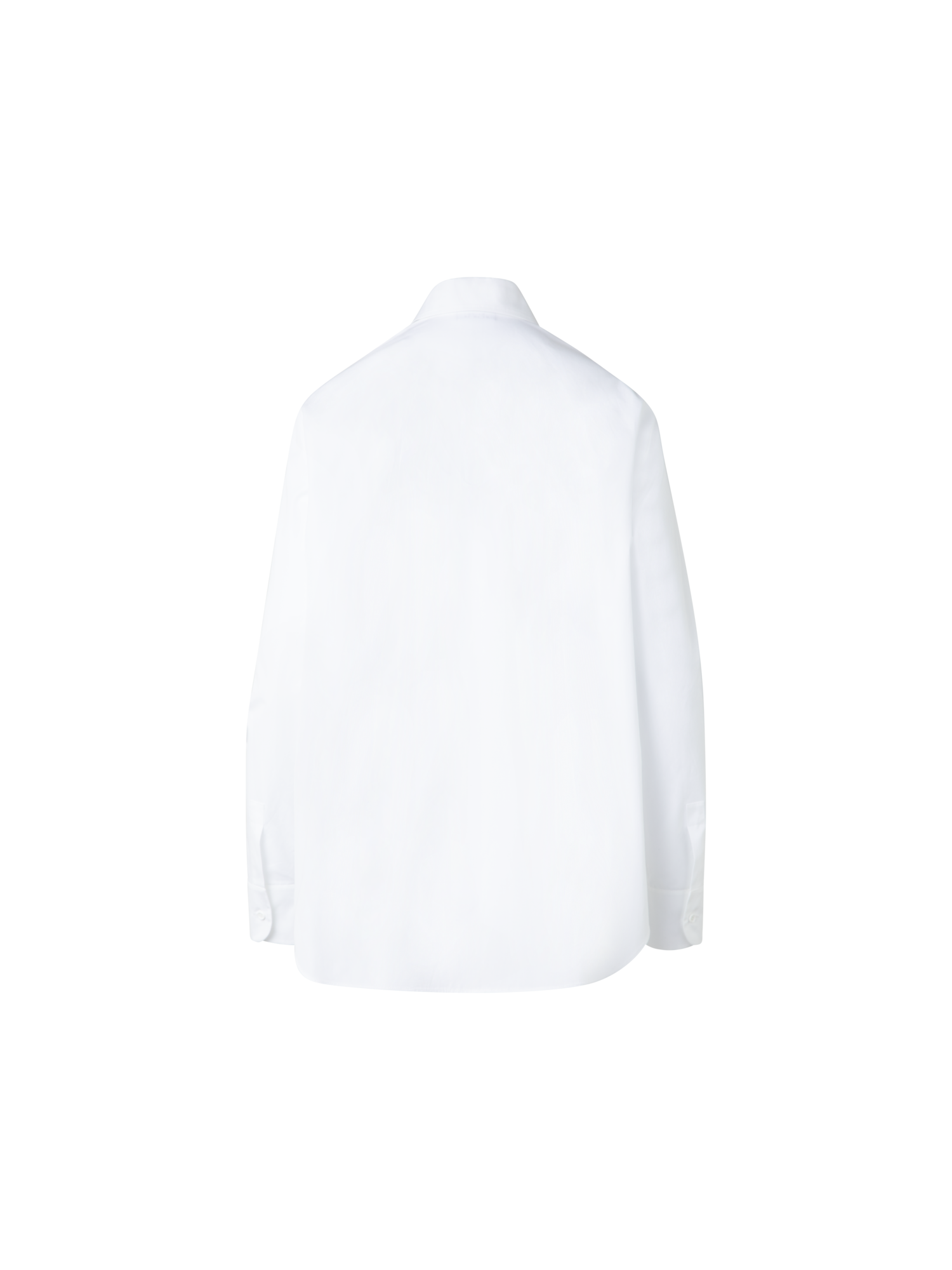 Designer Relaxed Cotton Tunic Blouse - neutral - ecru - white