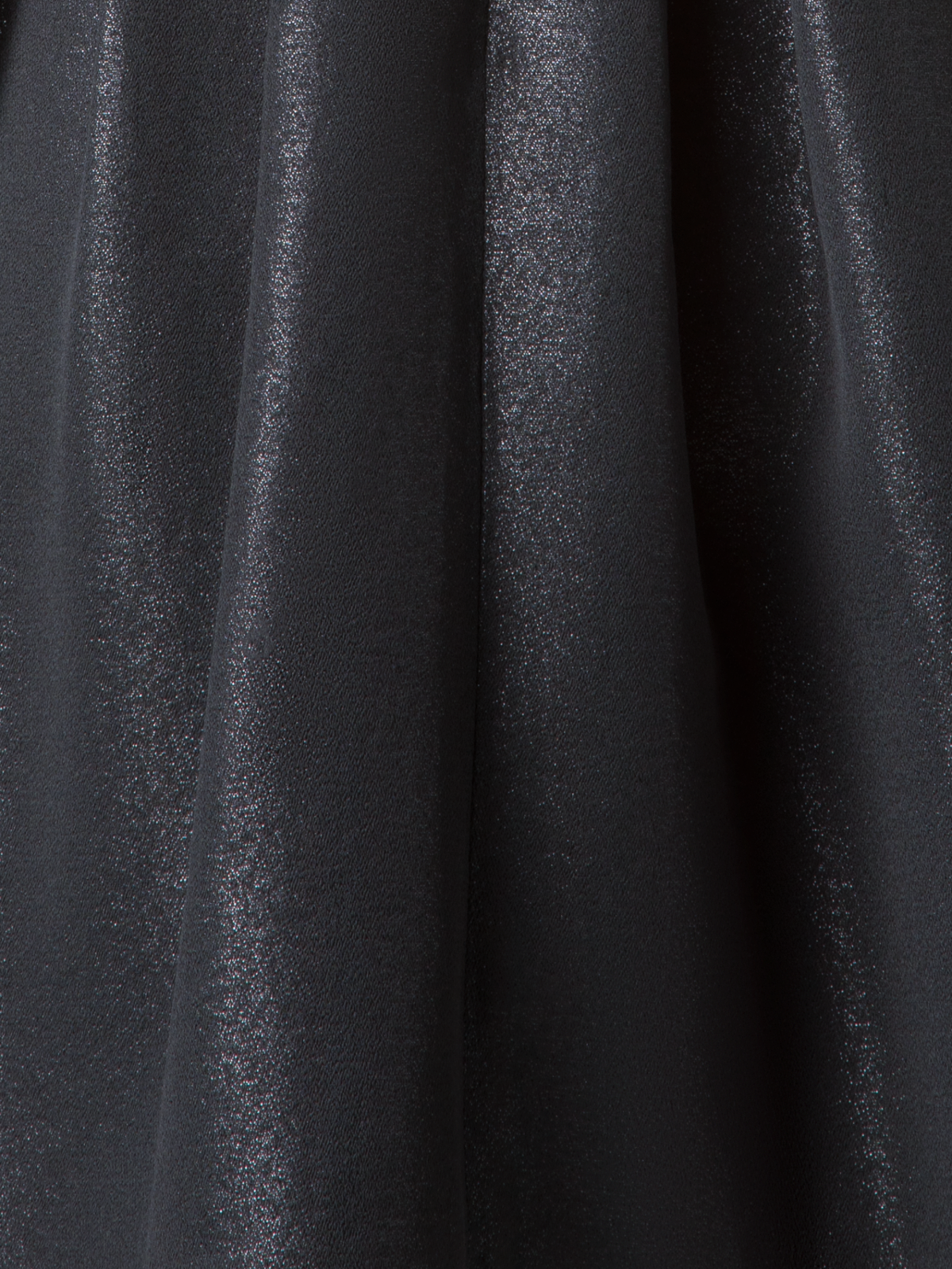 Designer Shimmering Fit and Flare Cocktail Dress - black - neutral