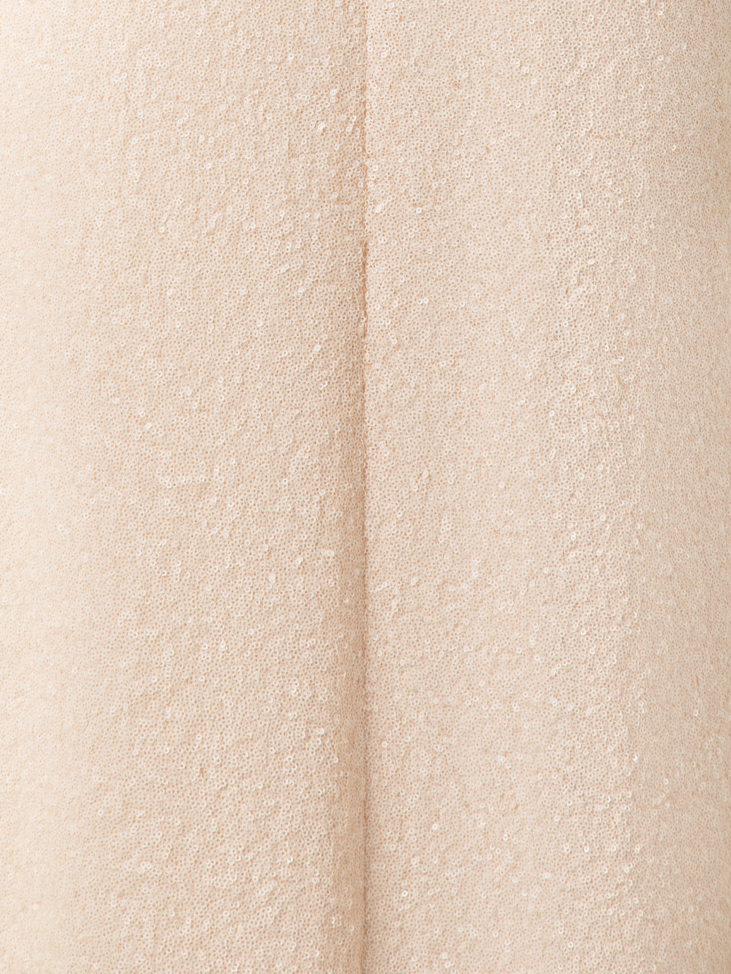 Designer Sequined Jersey Sheath Dress - neutral - pastel - beige