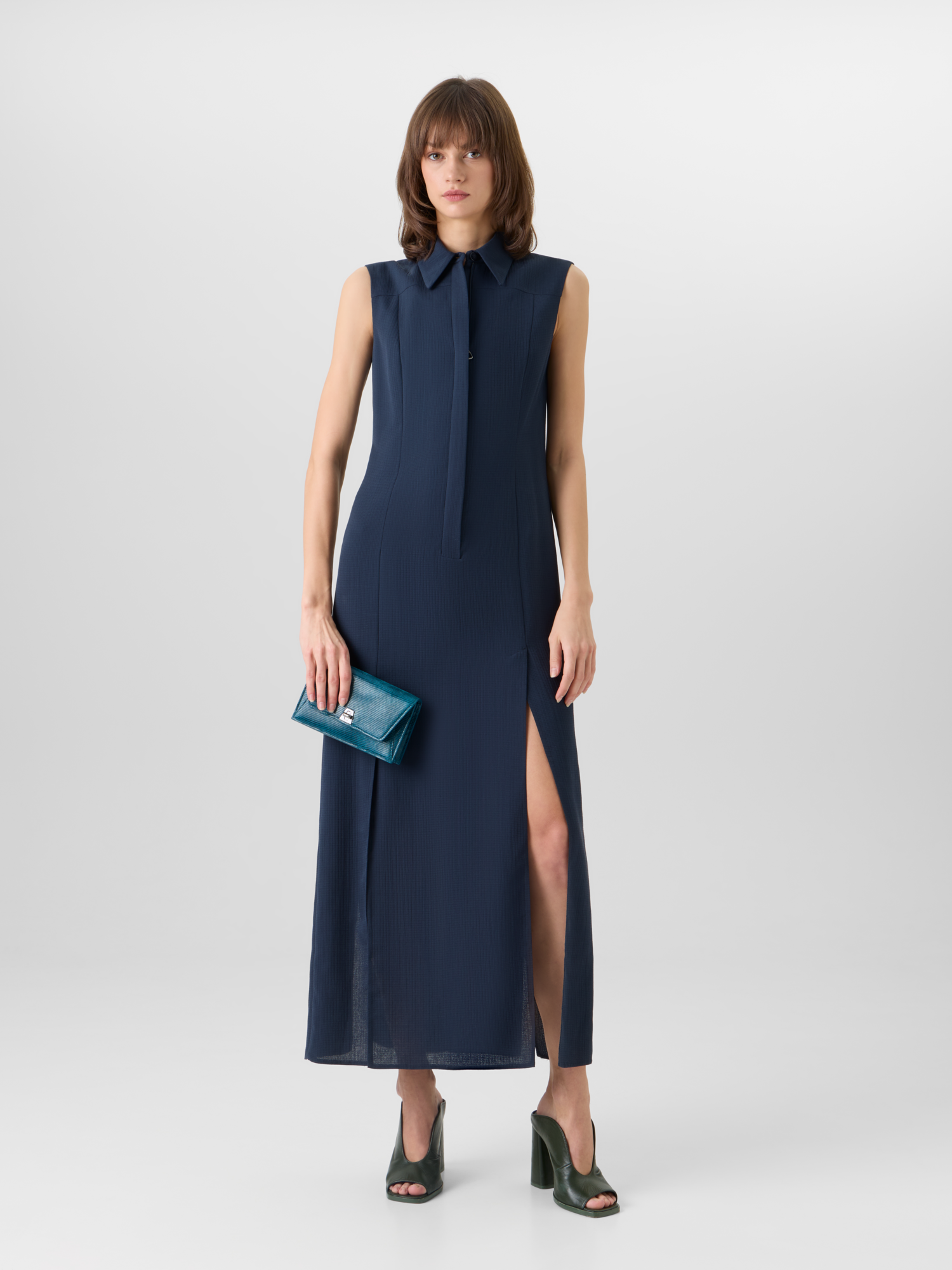 Designer Anouk Envelope Bag - blue 