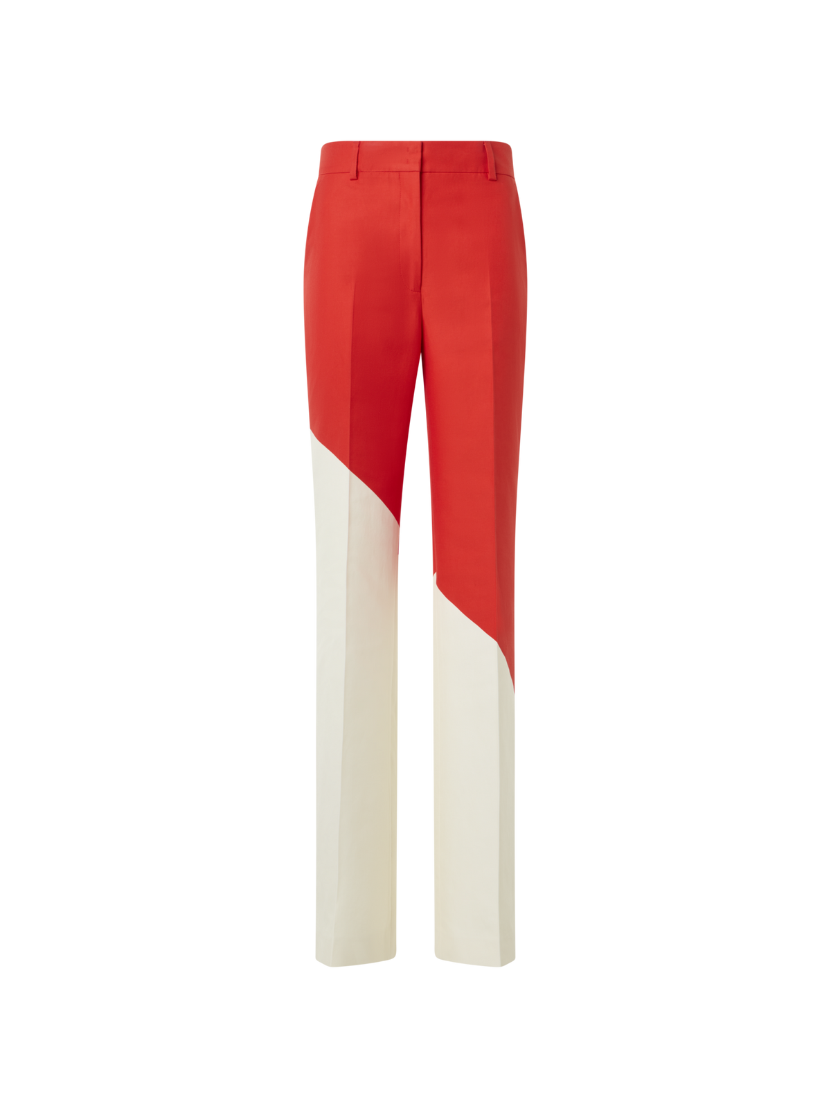 Designer Florine Straight Wide Pants with Polygon Print - multicolor