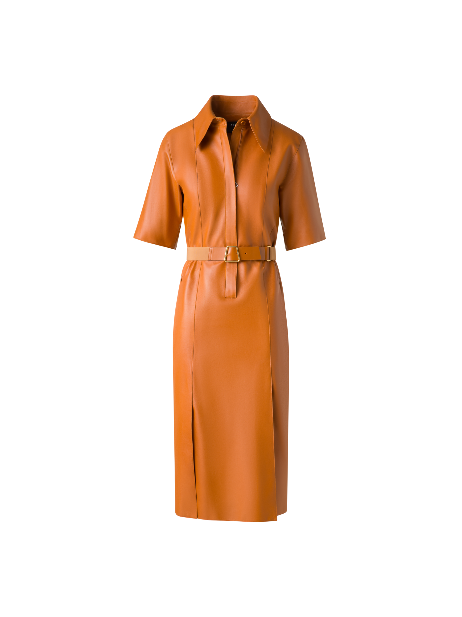 Fit and Flare Leather Dress – Akris Inc