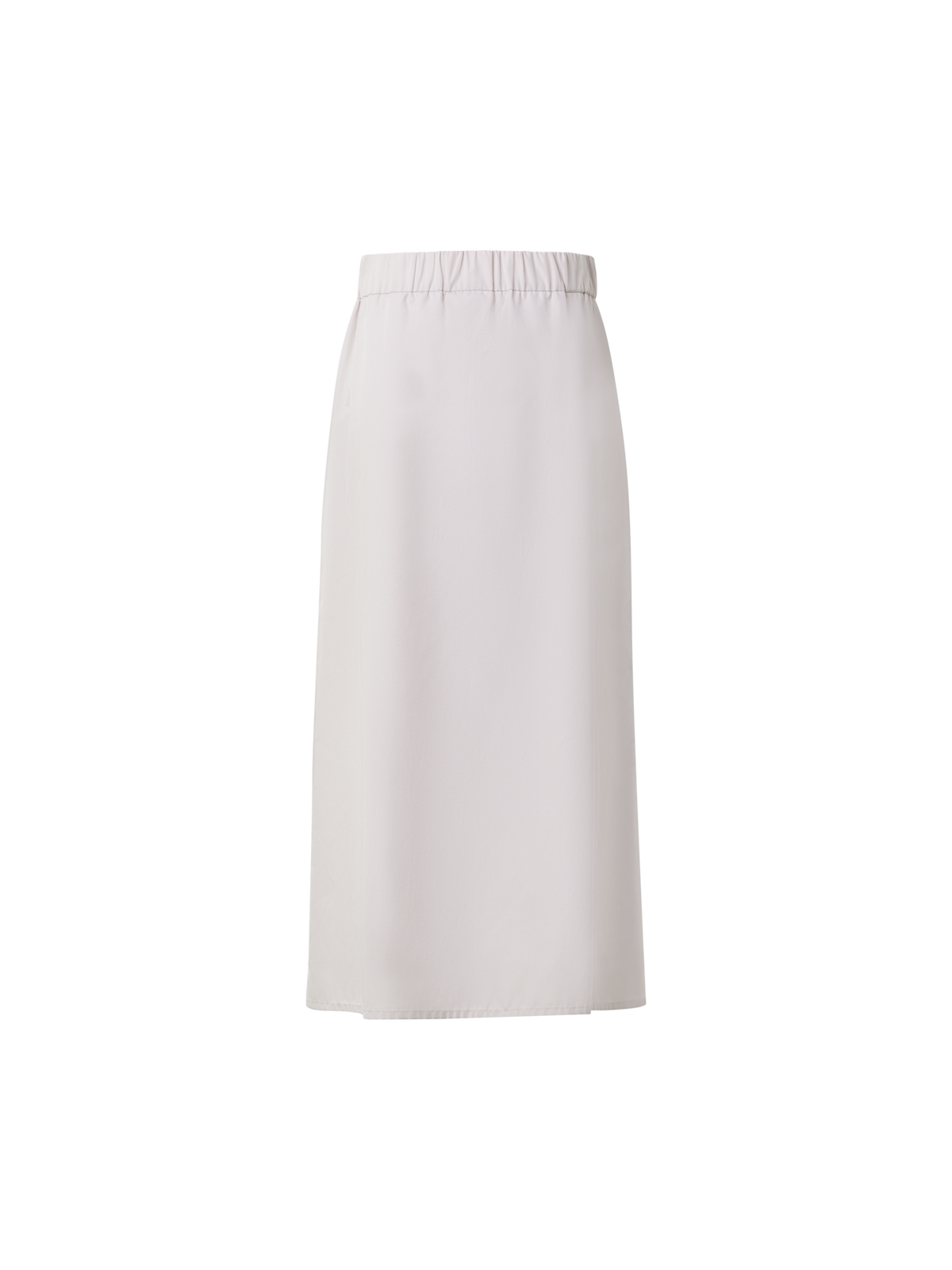 Designer Cropped Cotton Poplin Layered Pants - neutral - grey - beige