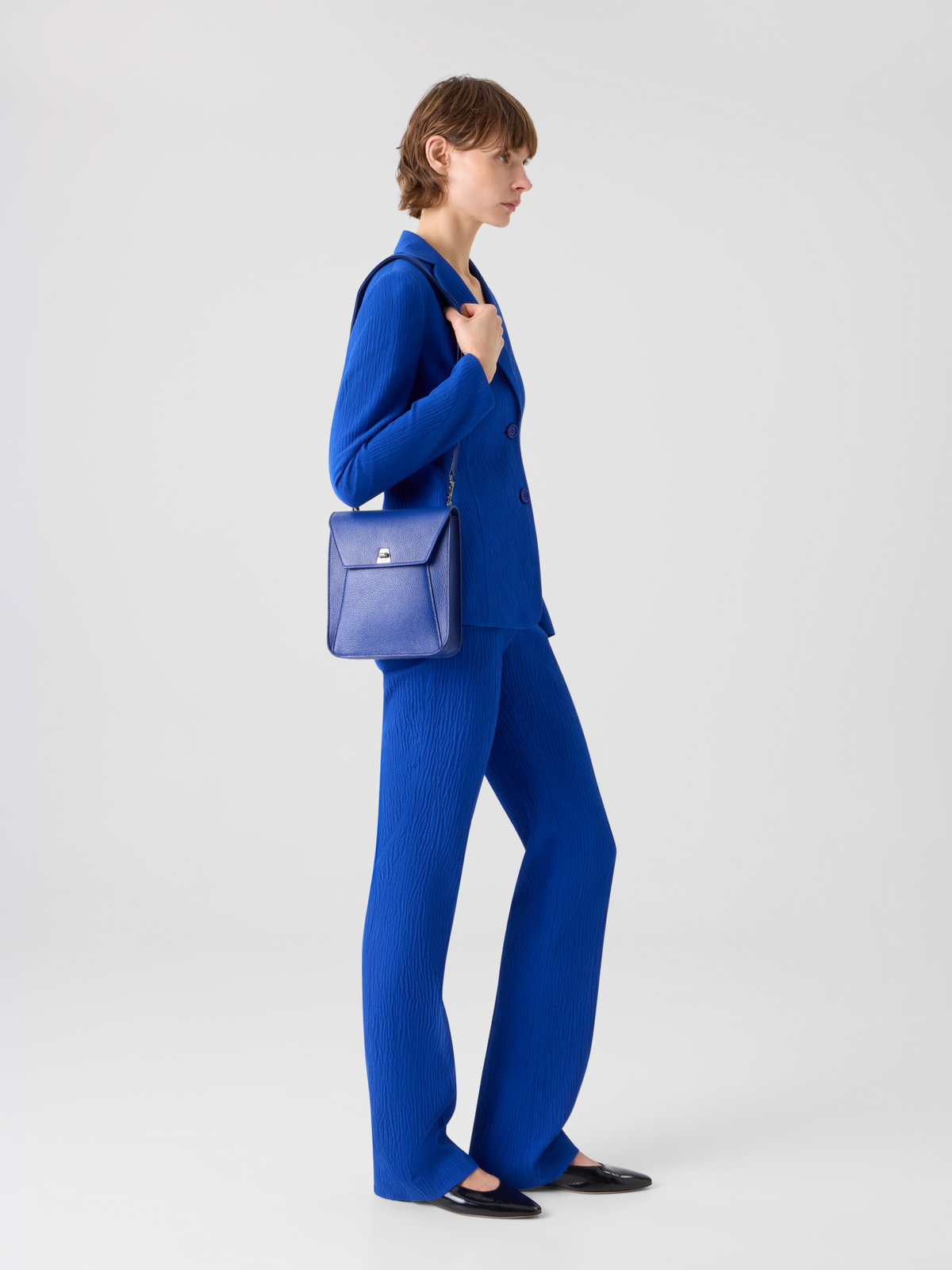 Designer Anouk Little Messenger Bag - blue #editorial