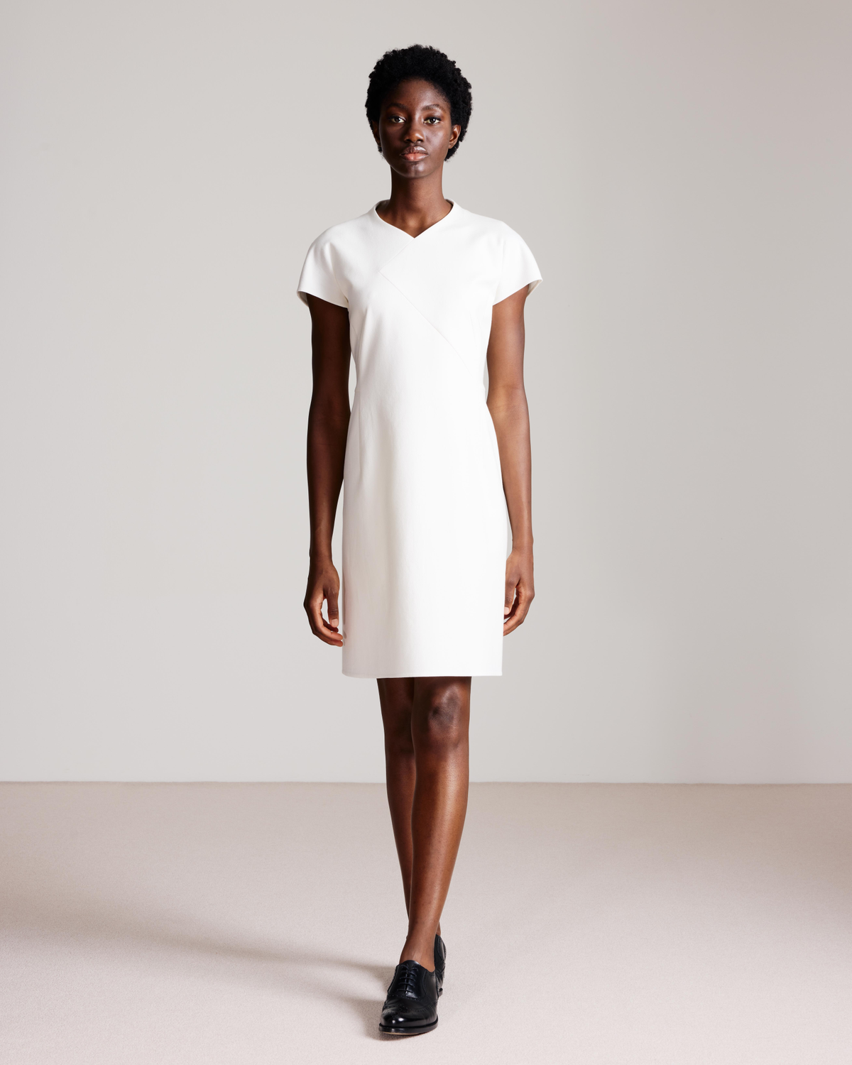 short sleeve v neck sheath dress TqaSer Women's Summer Short Sleeve Casual Dresses Short Sleeve V Neck Wrap-Front Knotted Dress at Amazon Women's Clothing store
