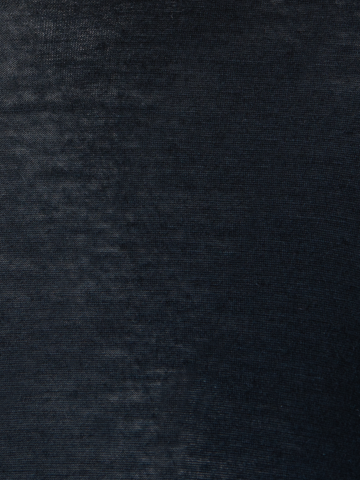 Designer Turtleneck Shirt from Cashmere Silk - navy - blue