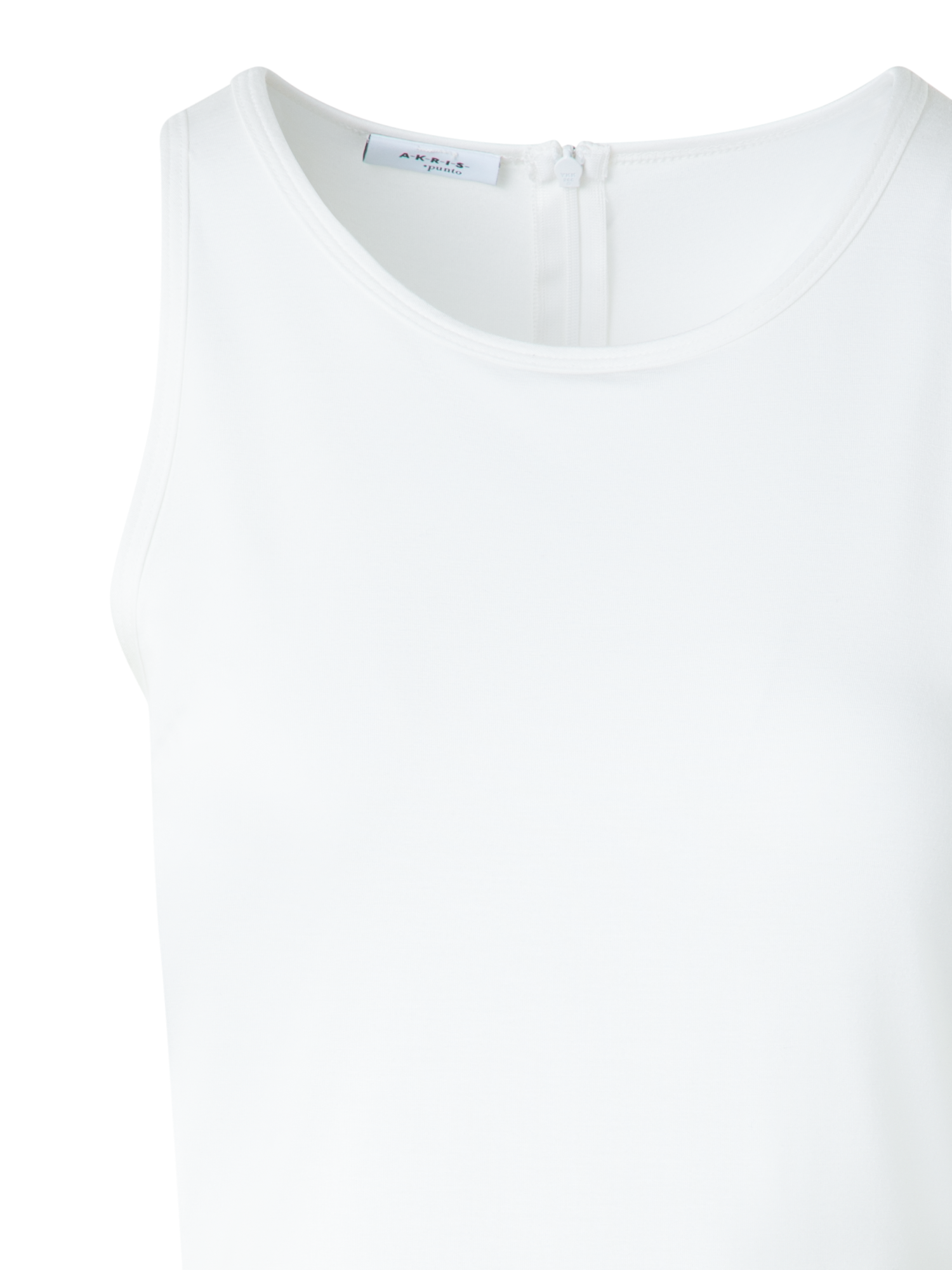 Designer Speedo Top in Stretch Modal Jersey - neutral - ecru - white
