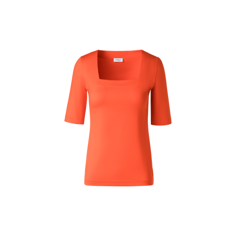 Square Neck T-Shirt in Modal