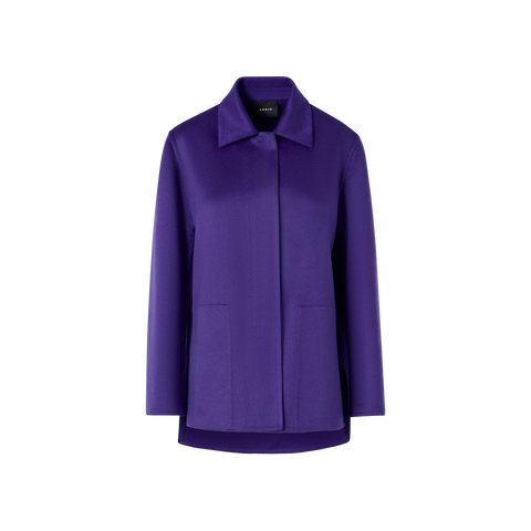 Laars Long Jacket in Cashmere Double-Face