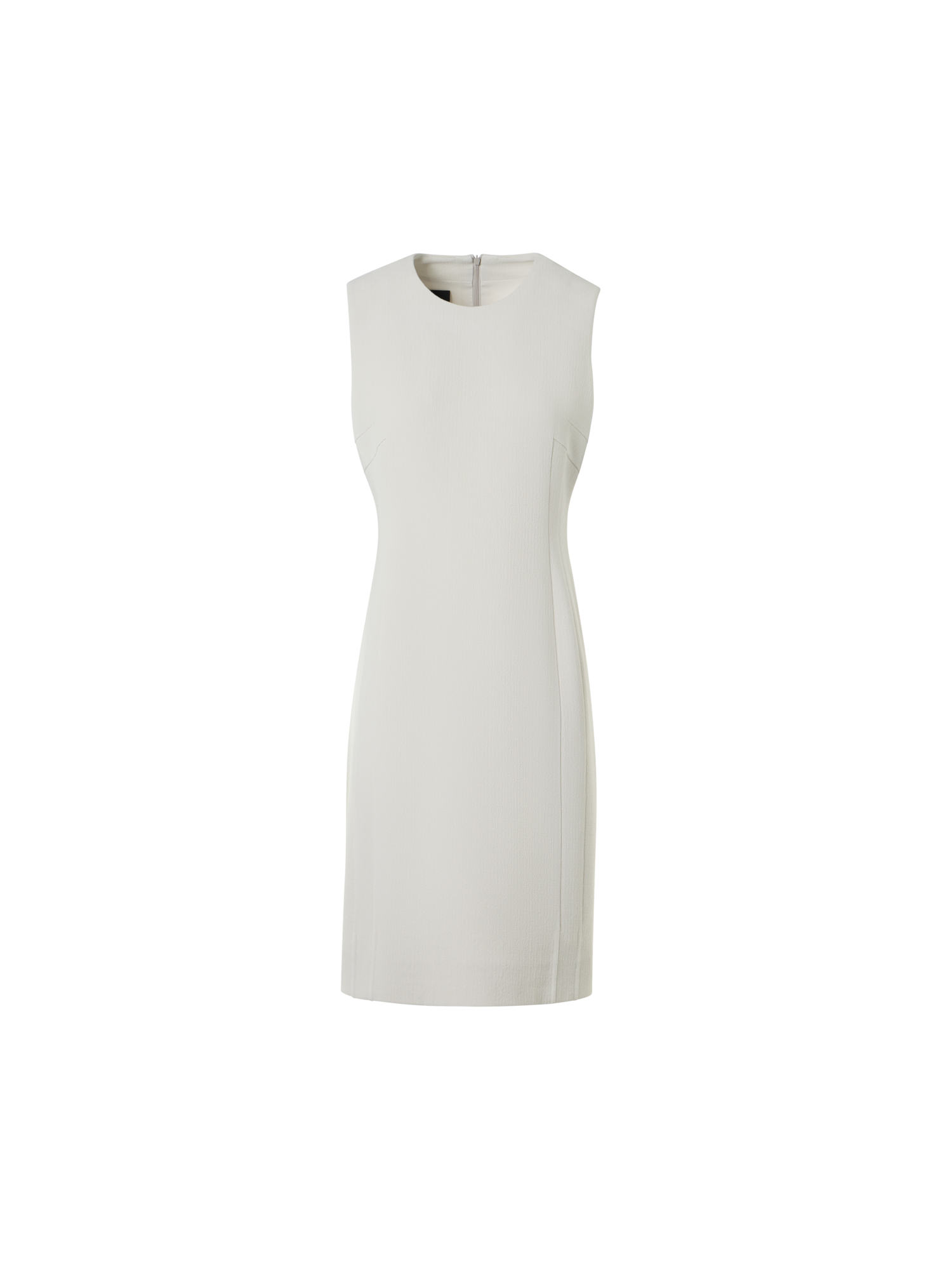 Akris Women's Double-Face Wool Crêpe Sheath Dress - Greige Akris Women's Double-Face Wool Crêpe Sheath Dress - Greige