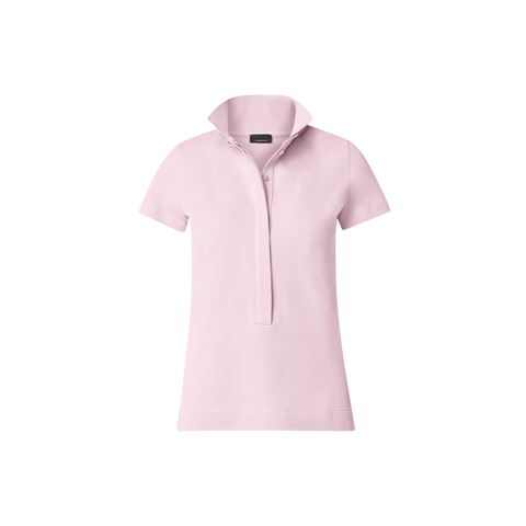 Cotton Knit Polo Shirt