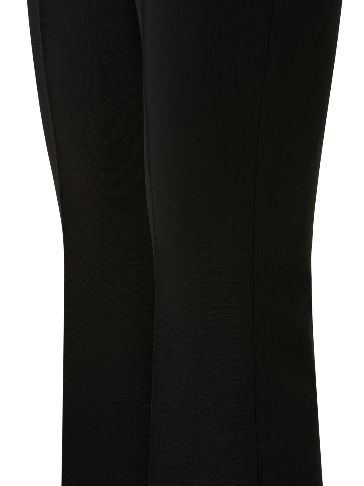 Designer Wool Double-Face Jumpsuit with Leather Bodice - black - neutral