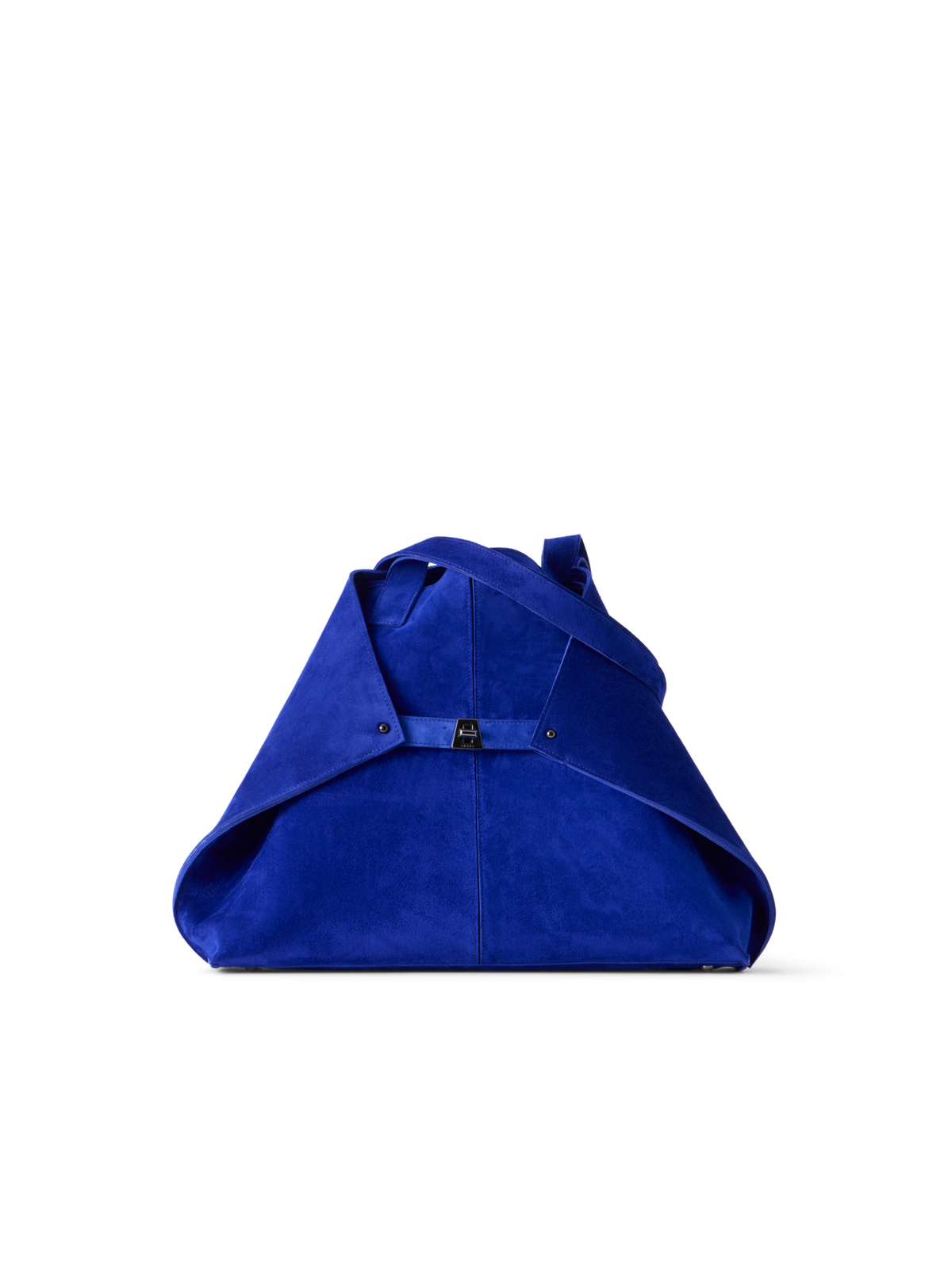 Designer Ai Medium Shoulder Tote Bag - blue