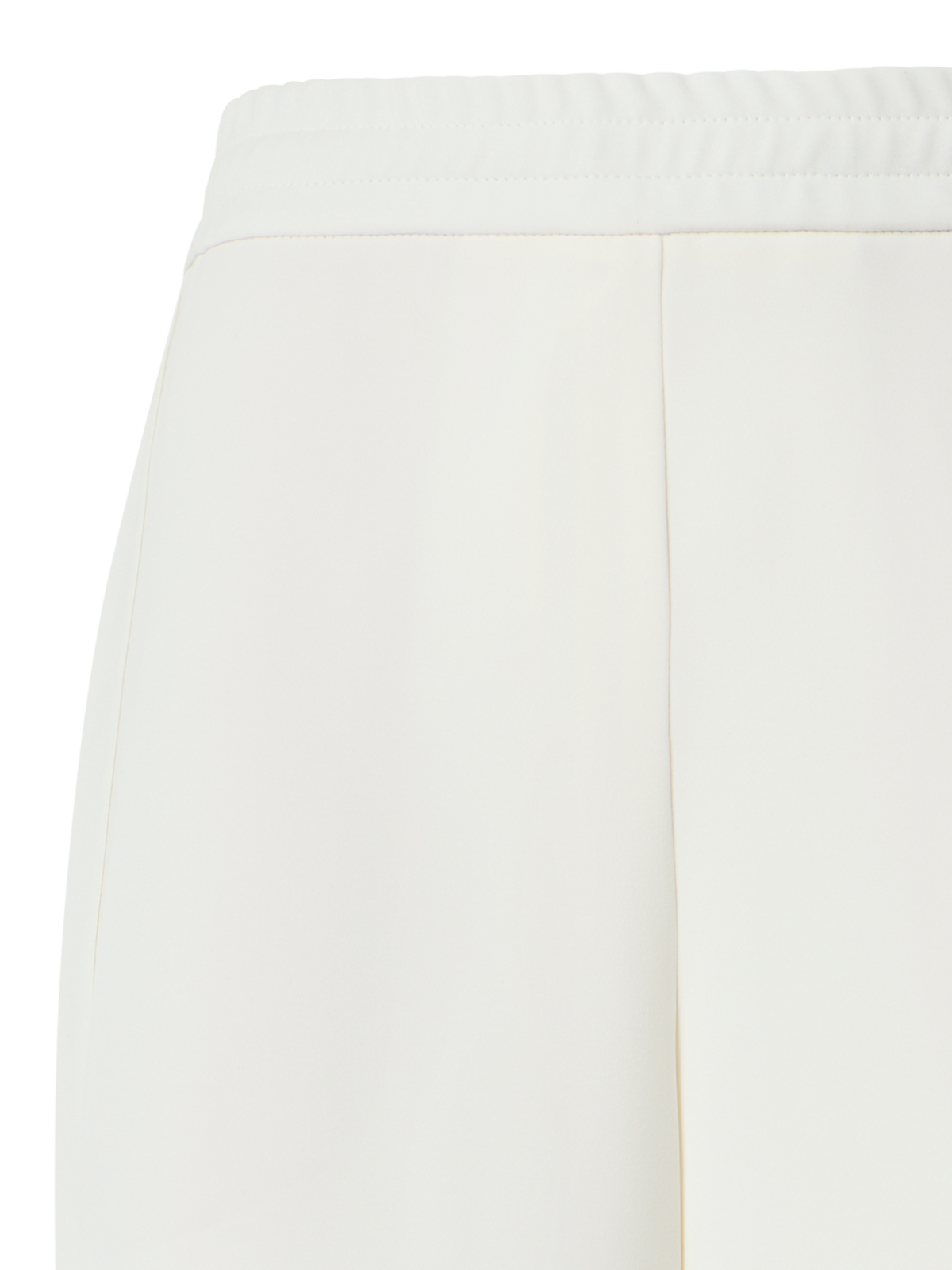 Designer Filibert Relaxed Pants with Elastic Waist - ecru