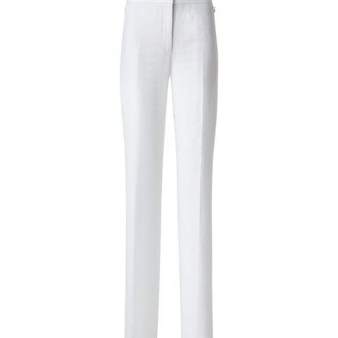 Straight Linen Pants