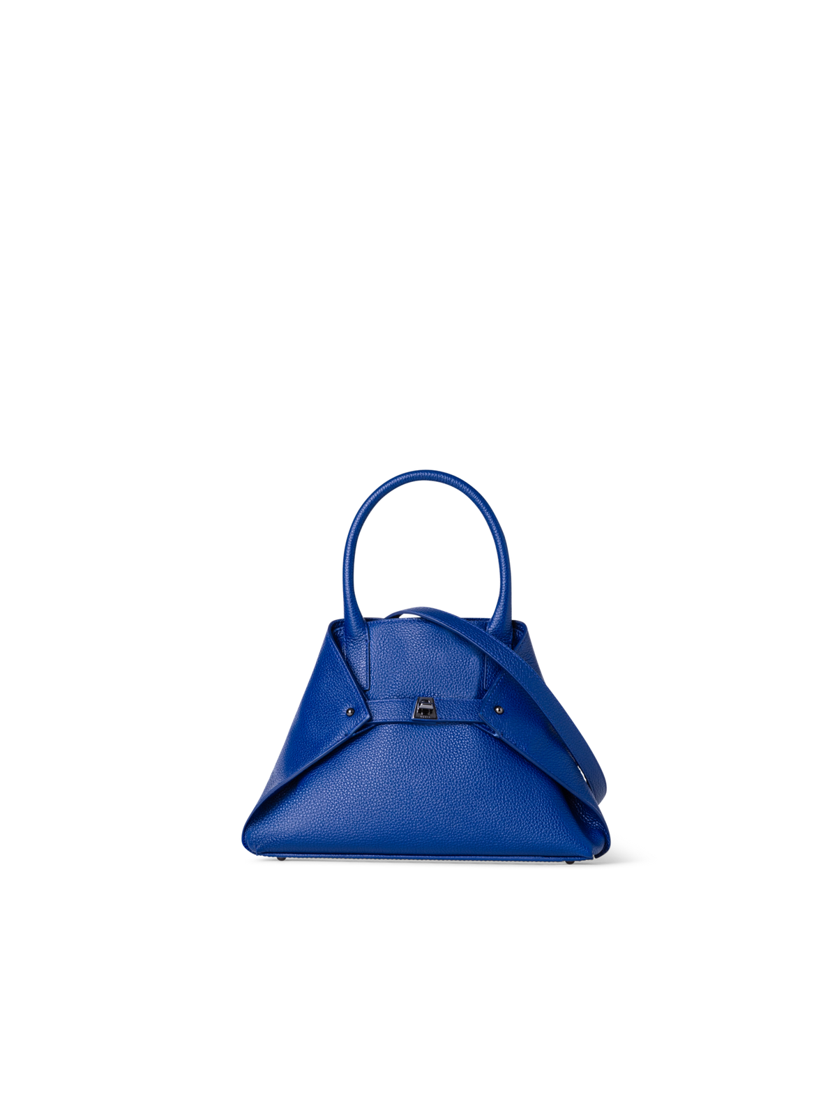 Designer Ai Little Top Handle Tote - blue