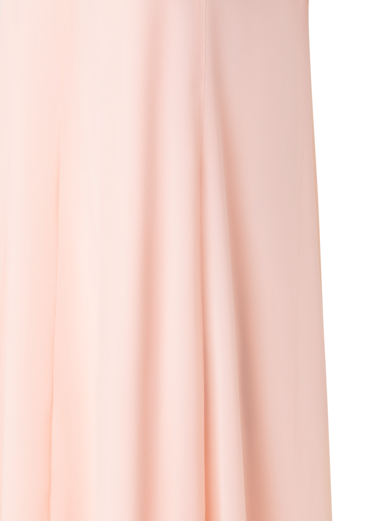 Designer Long Silk Gown with Silk Georgette Overlayer - pink