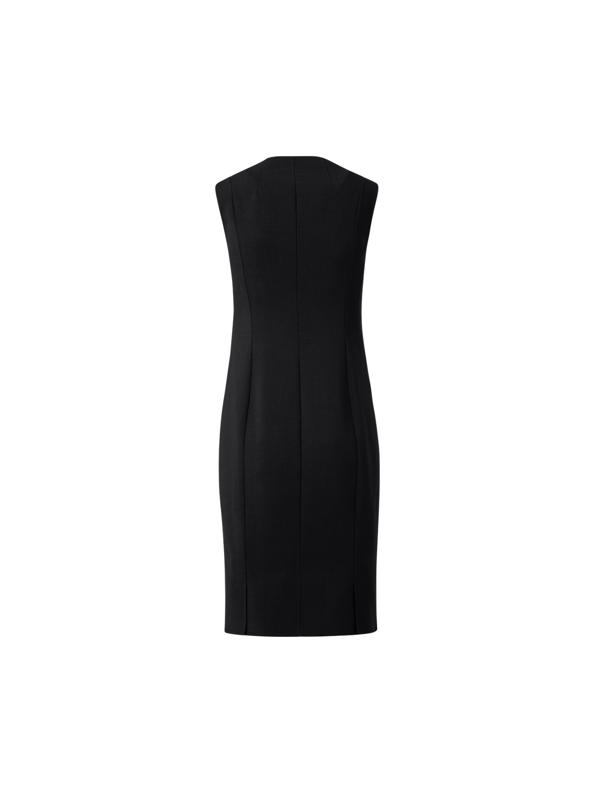 Sleeveless Sheath Dress from Wool Double-Face – Akris Inc. Sleeveless Sheath Dress from Wool Double-Face – Akris Inc.