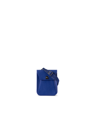 Designer Anouk Mini Messenger Bag - blue