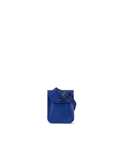Designer Anouk Mini Messenger Bag - blue