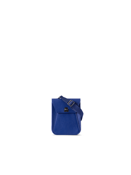 Designer Anouk Mini Messenger Bag - blue