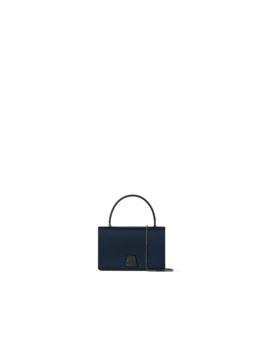 Designer Alice Mini Top Handle Bag - navy
