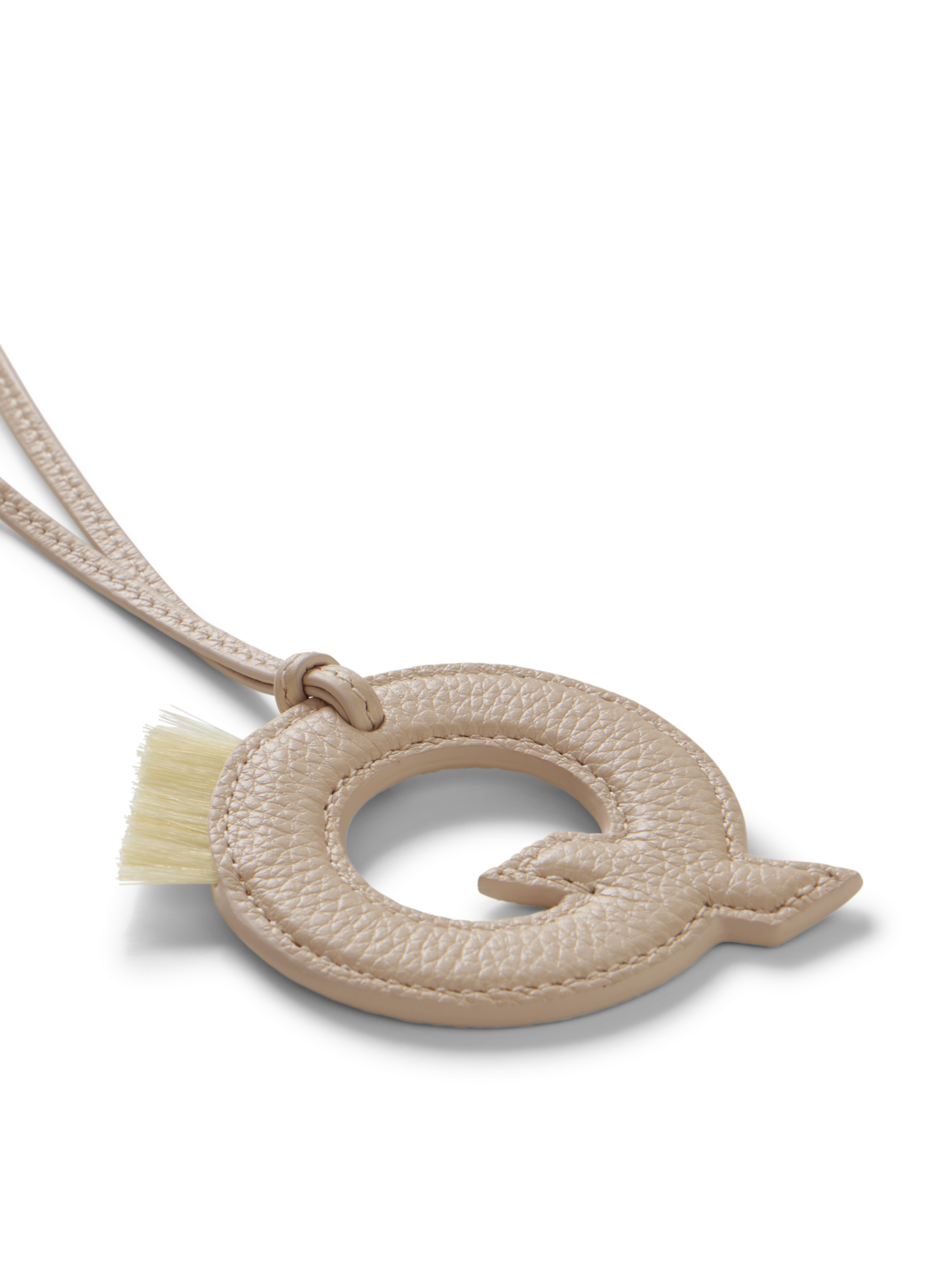 Designer Letter Charm Q