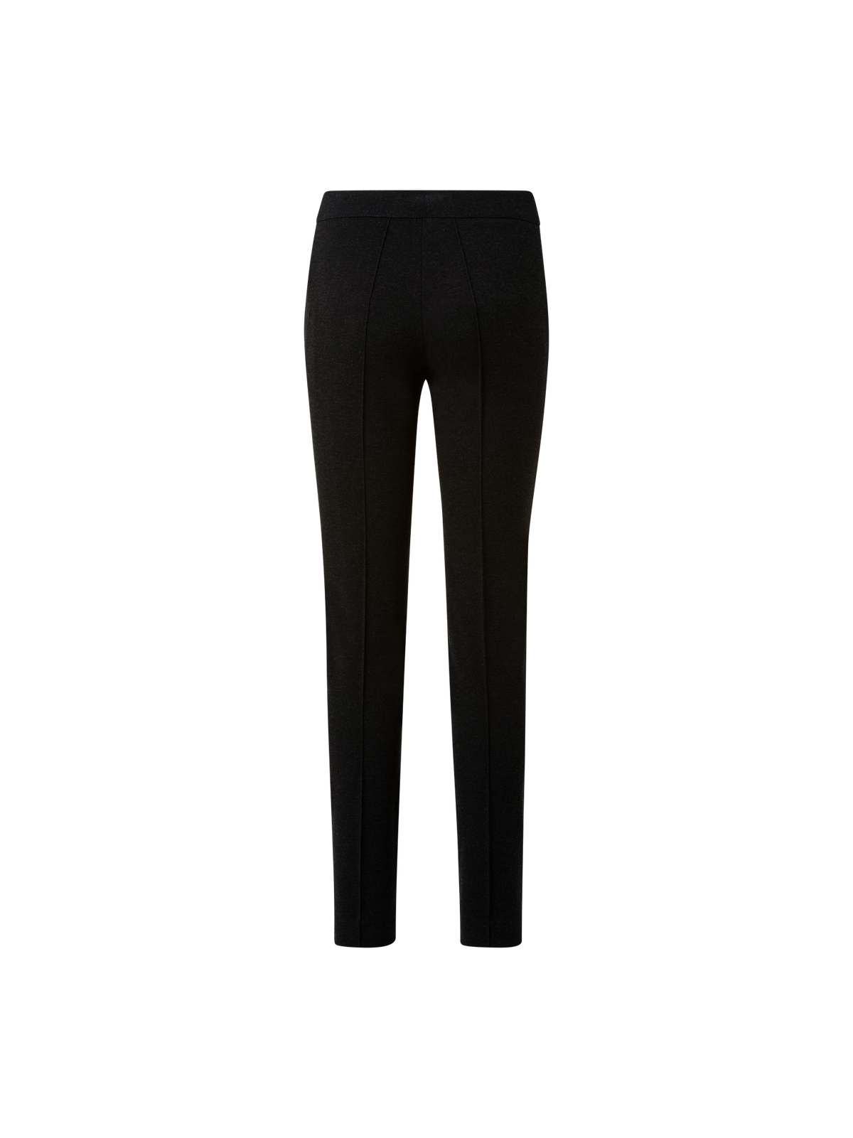 Designer Skinny Jersey Stretch Pants - black - grey