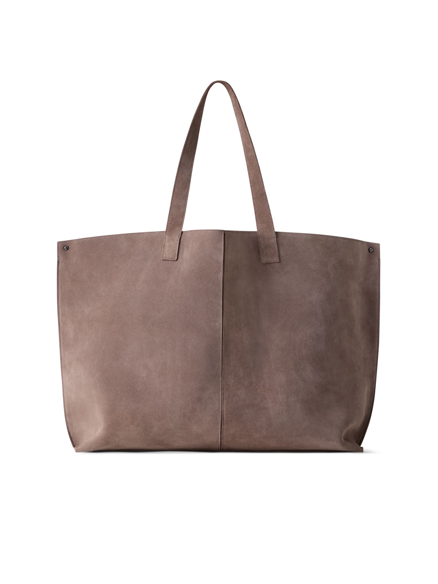 Designer Ai XL Shoulder Tote Bag - brown