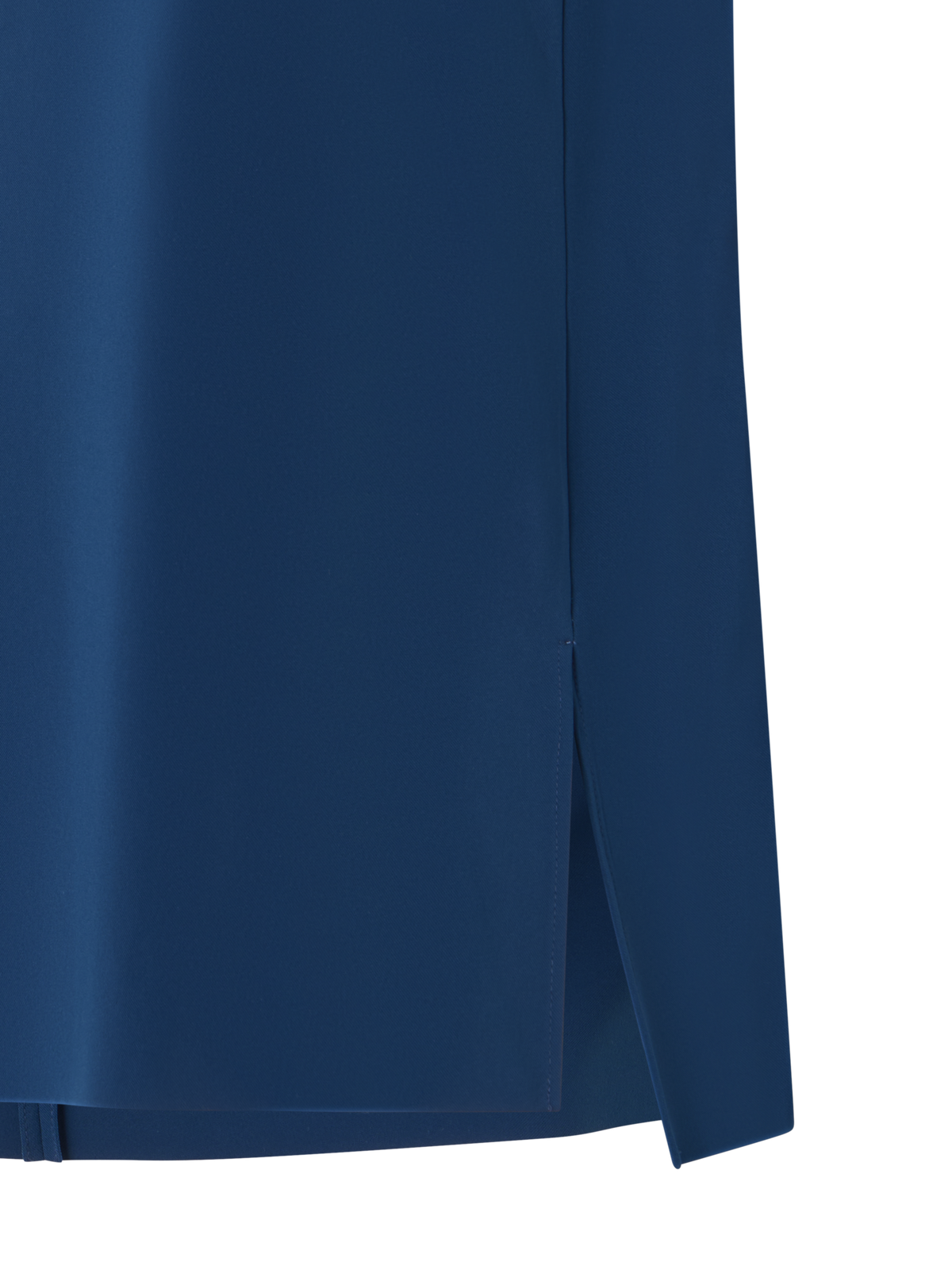 Designer Signature Laser-Cut Sleeveless Blouse - navy - blue