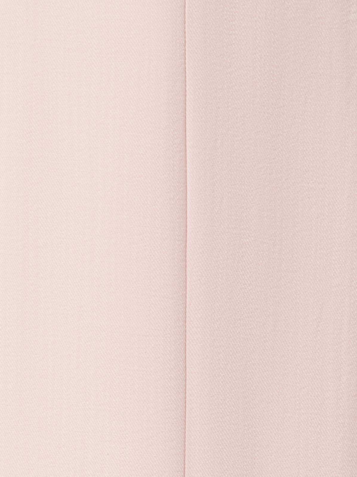 Designer Wide Cotton Denim Stretch Pants - pastel - pink