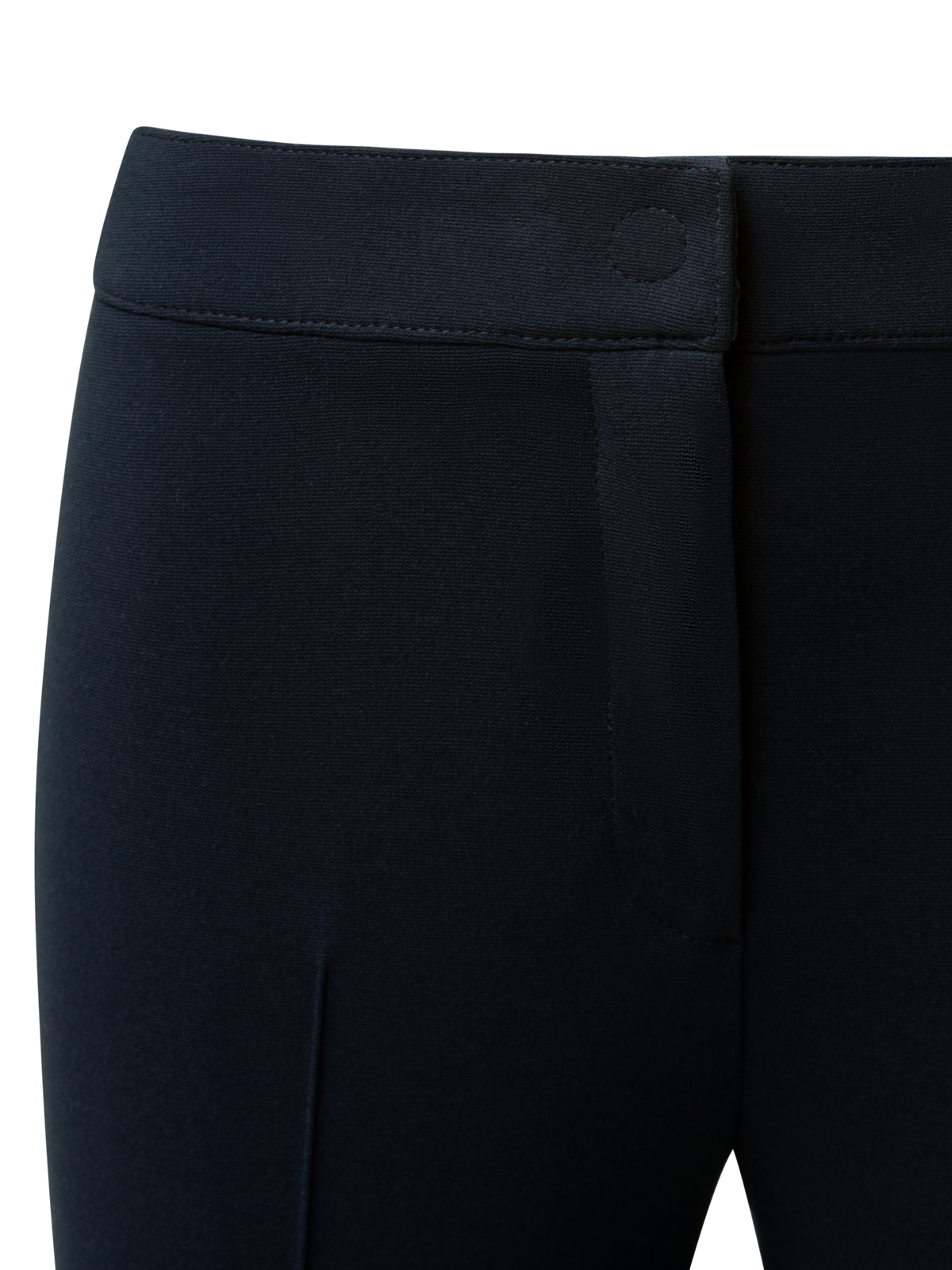 Designer Skinny Jersey Stretch Pants - navy - blue