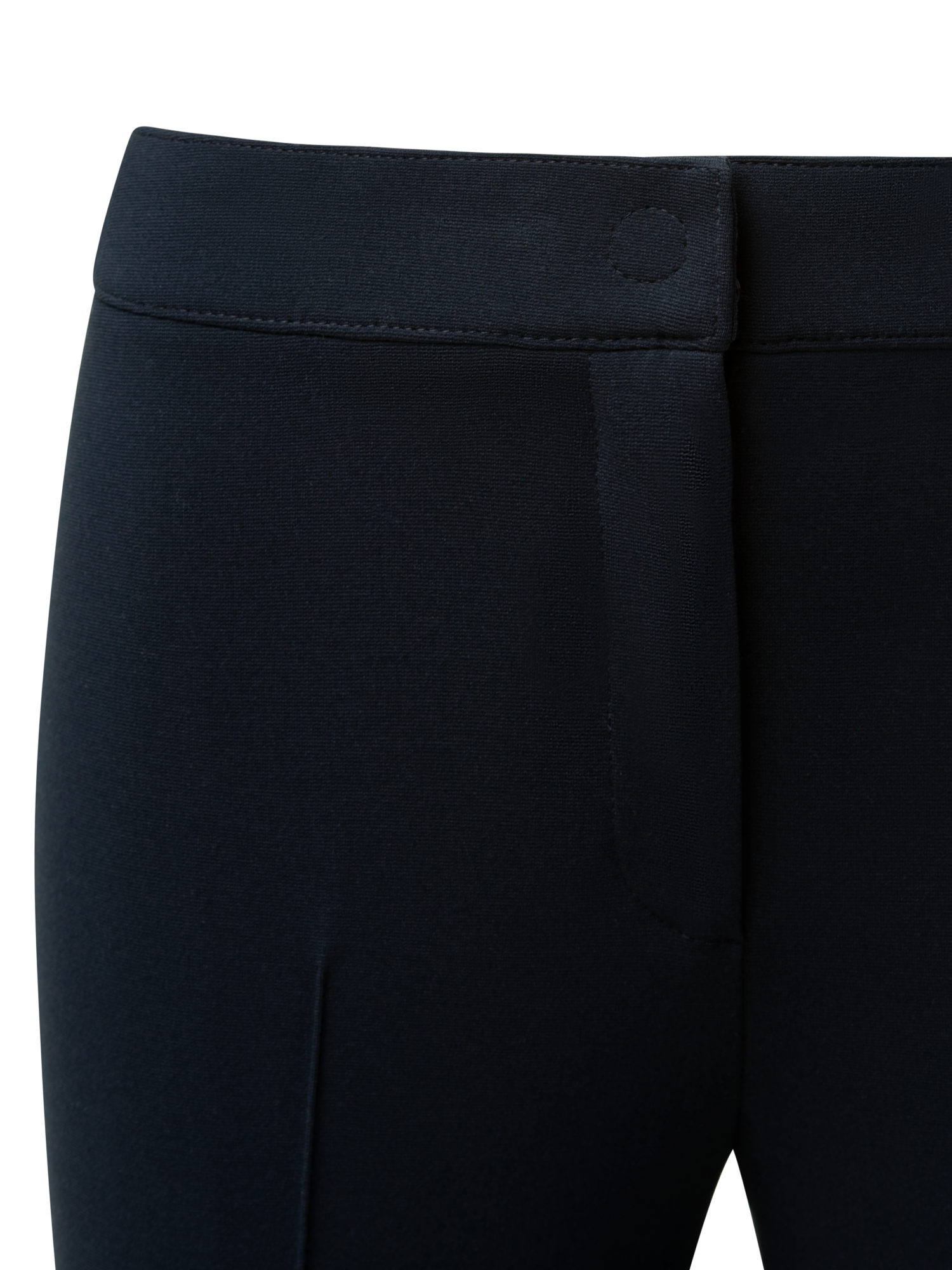 Designer Skinny Jersey Stretch Pants - navy - blue