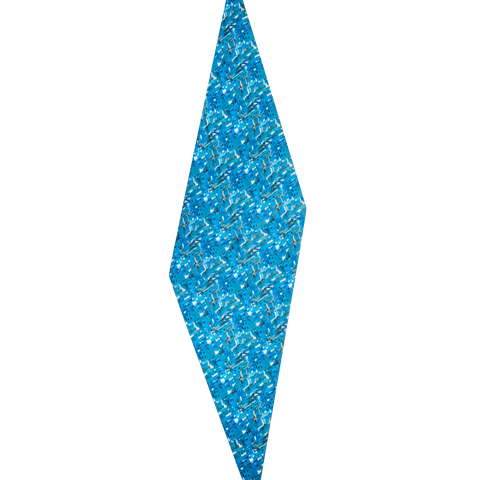Chefchaouen print scarf