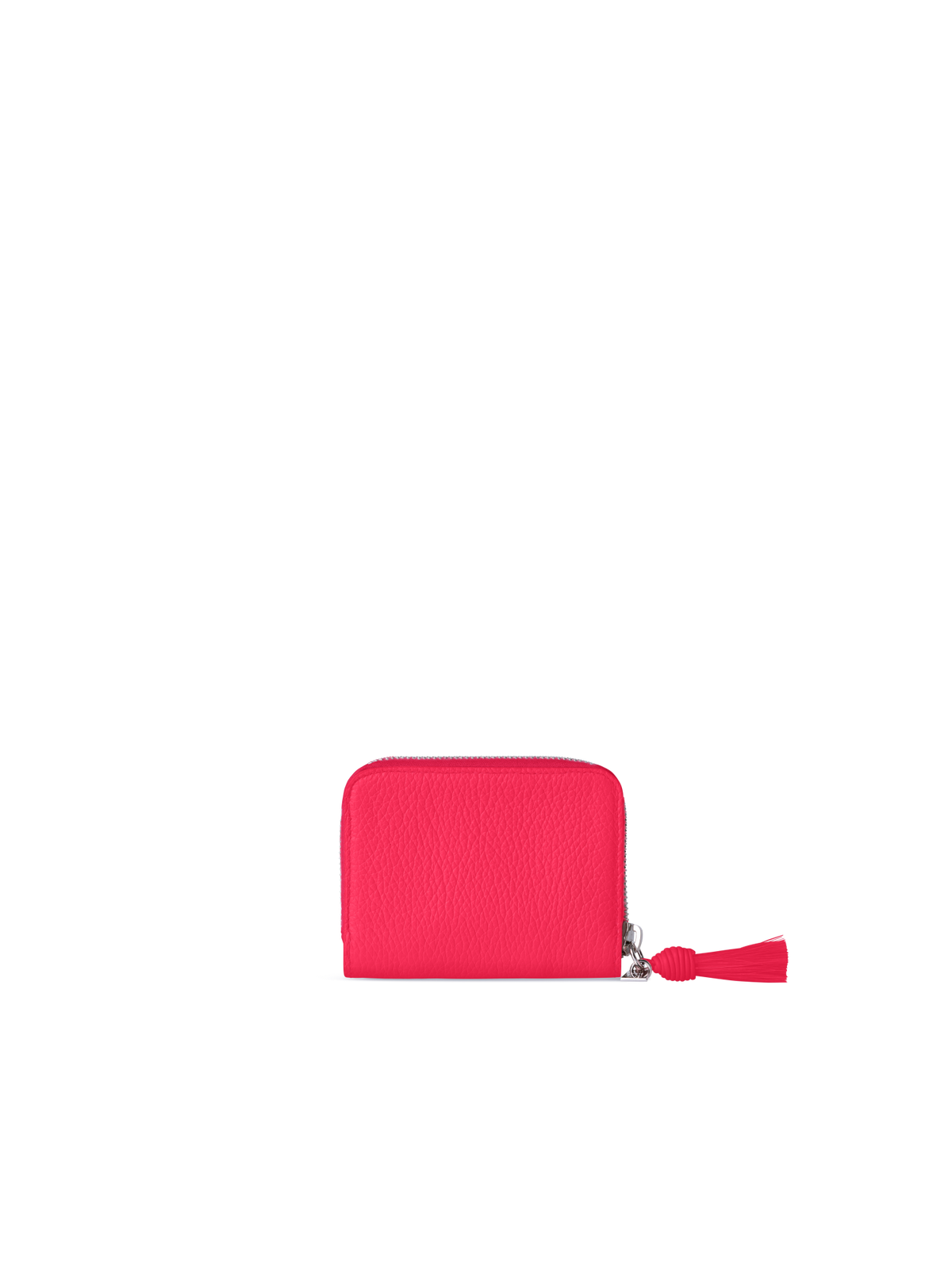 Designer Small Zip Around Wallet - neutral - blue - beige - red - pink