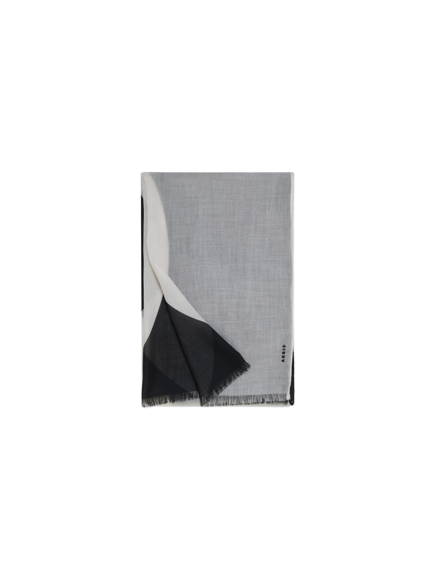 Designer Cashmere Scarf in Cloud Print - multicolor