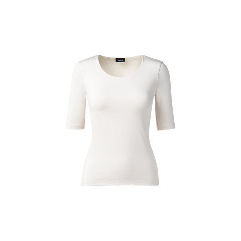 3/4 Length Sleeve Shirt from Silk Jersey