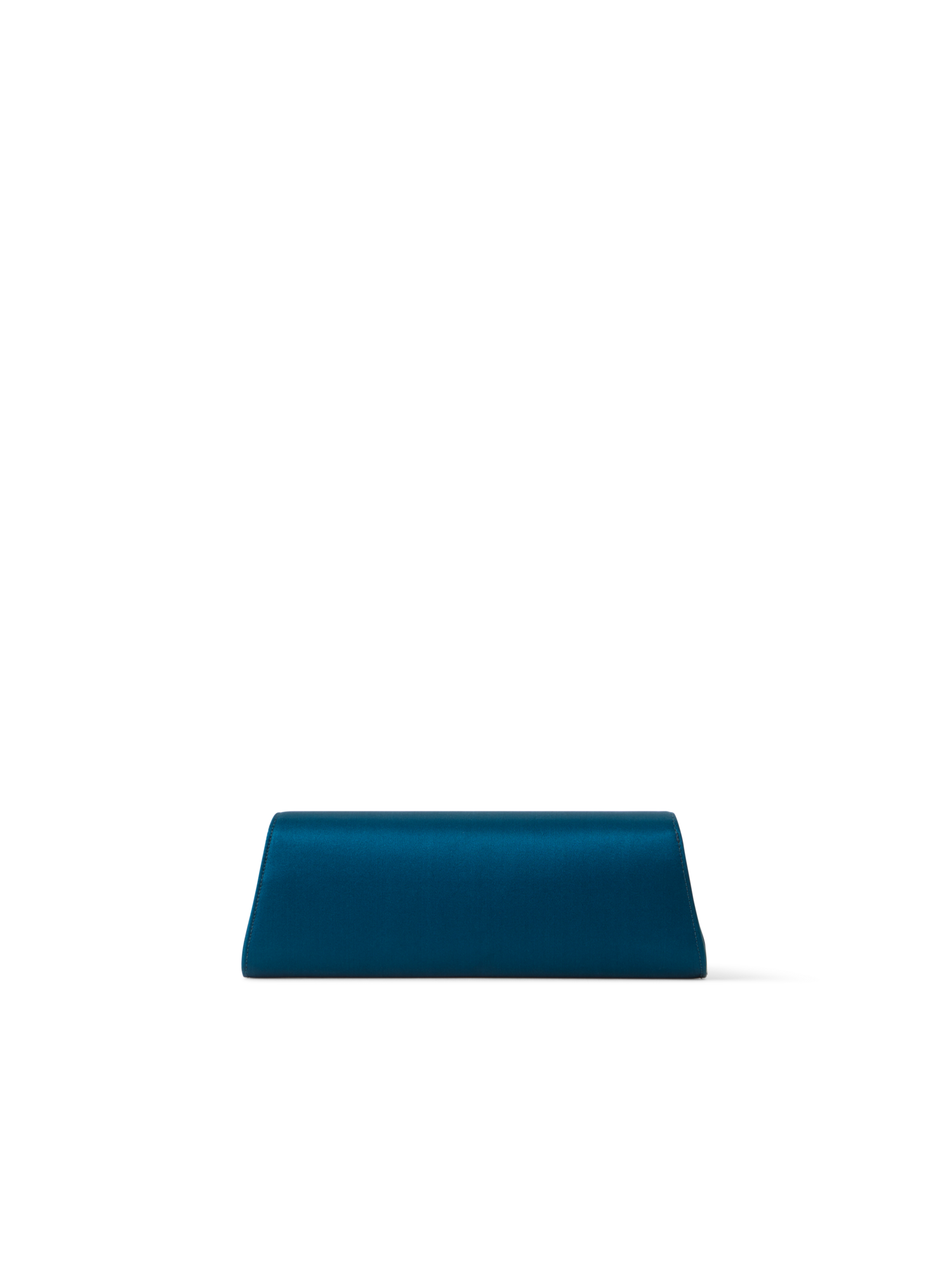 Designer Anouk Small Trapezoid Clutch - blue