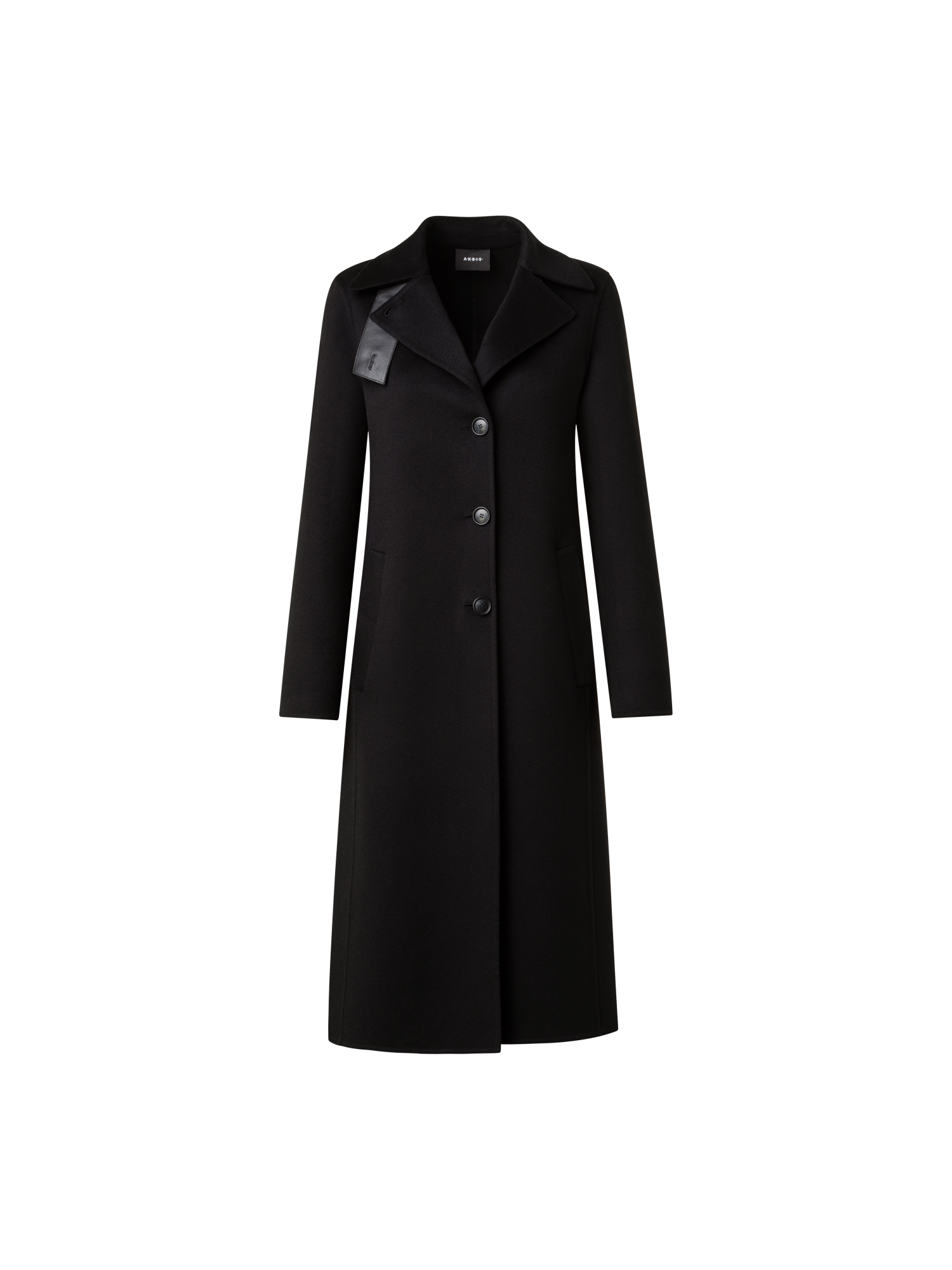 Storm System® Cashmere Coat Black | Womens Designer Overcoat Storm System® Cashmere Coat Black | Womens Designer Overcoat