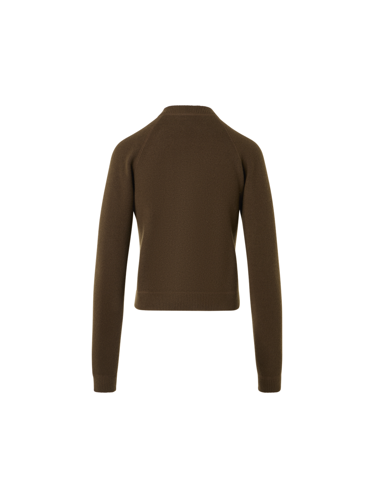 Designer Short Cashmere Piqué Cardigan