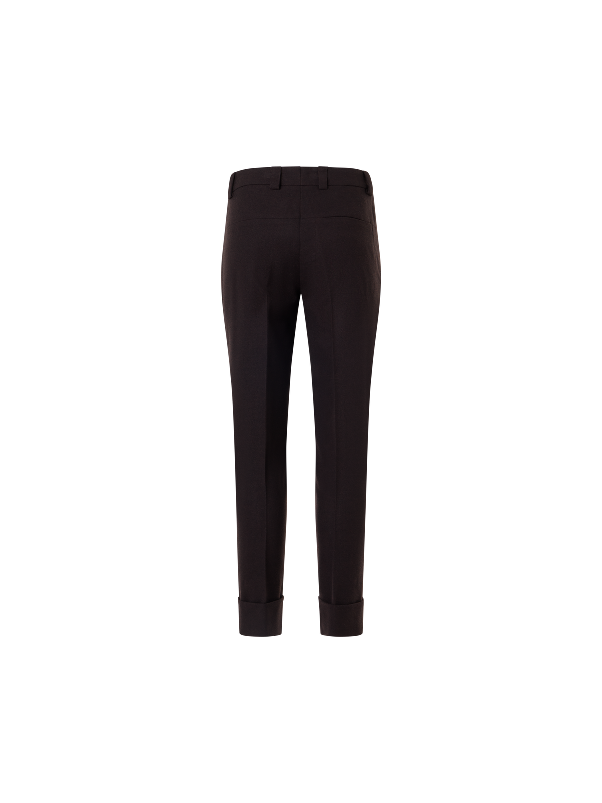Designer Cuffed Tapered Flannel Pants