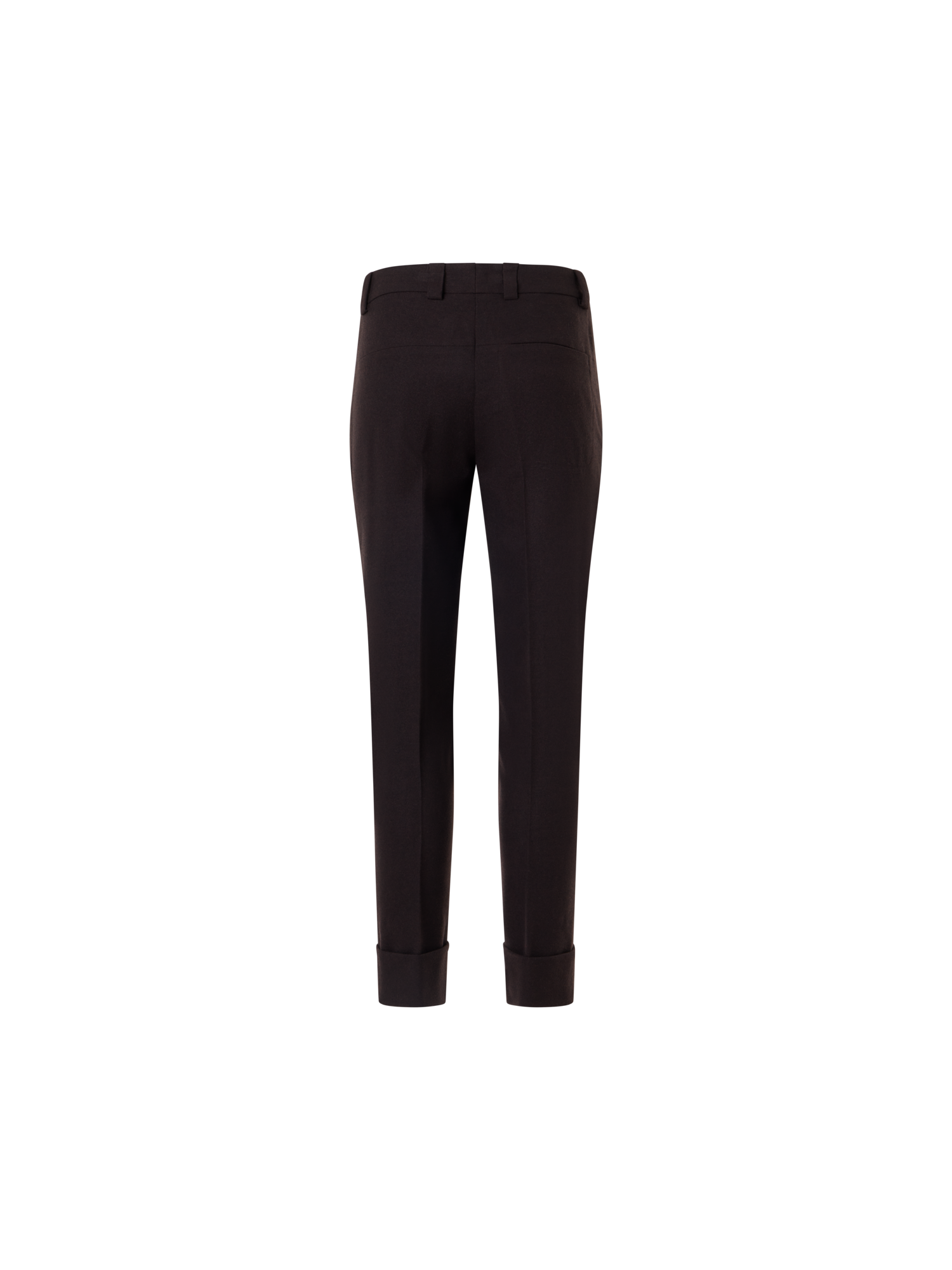 Designer Cuffed Tapered Flannel Pants