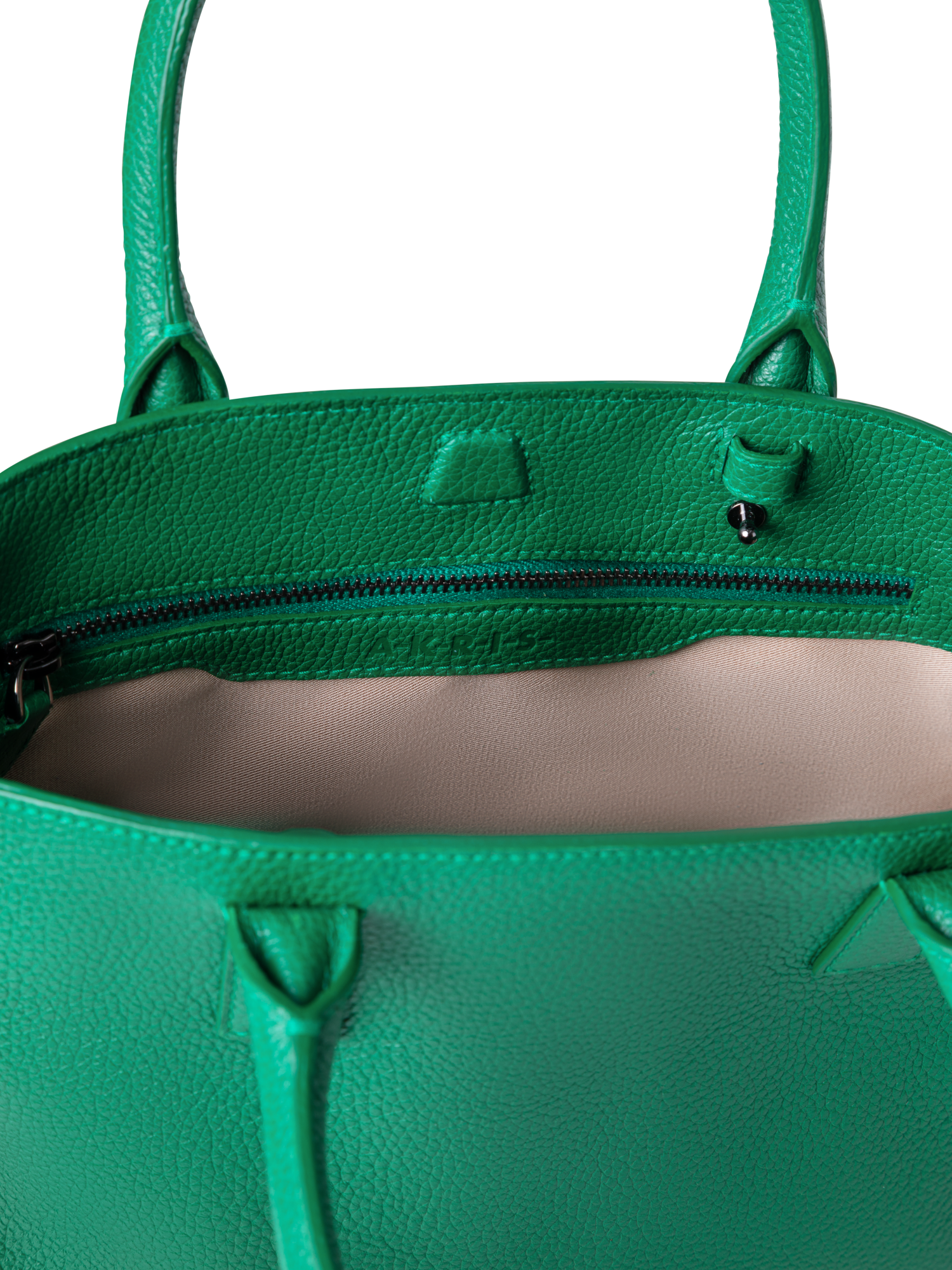 Designer Ai Little Top Handle Tote - green