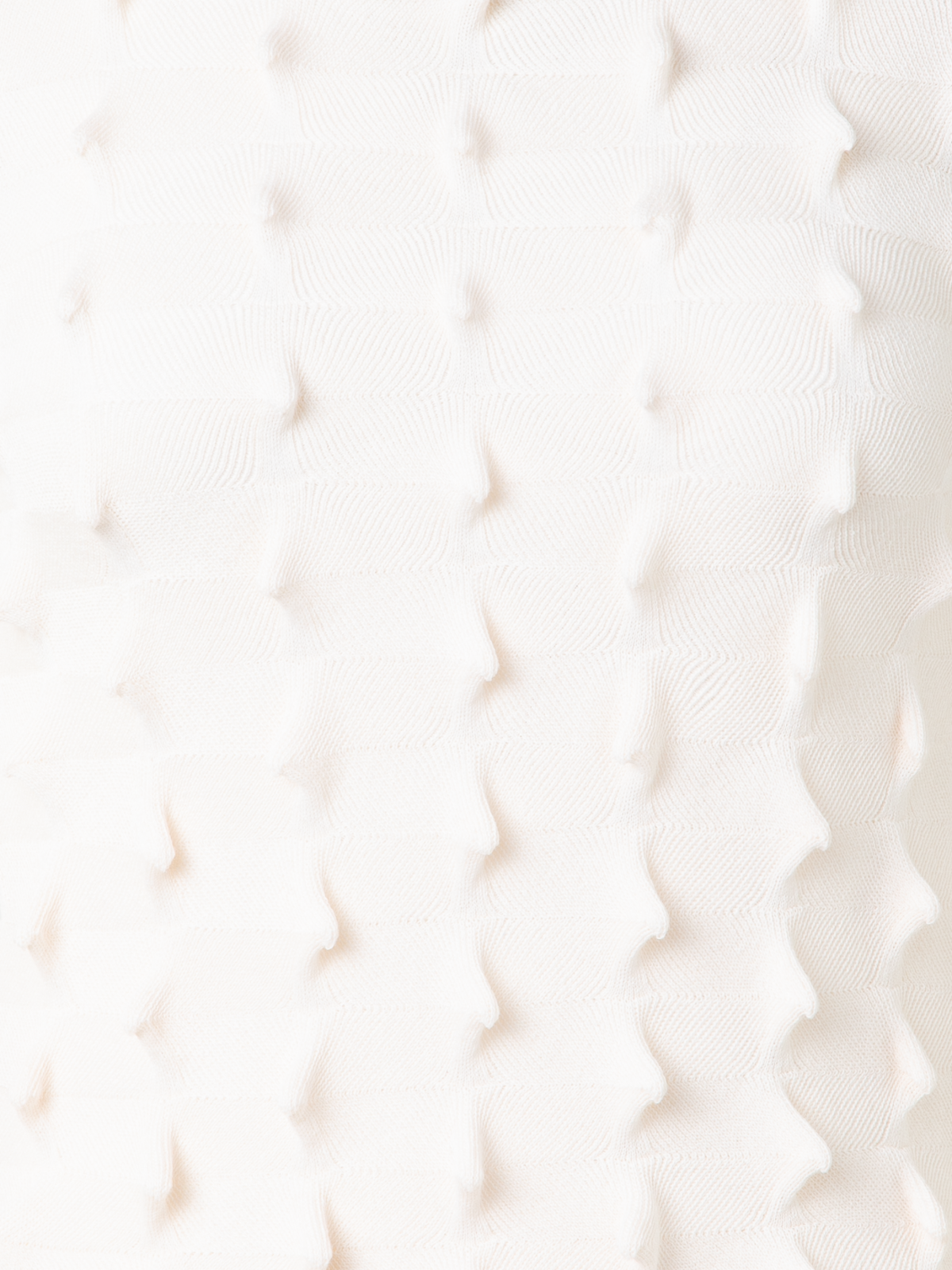 Designer Sweater with 3D Sail Look - neutral - ecru - white