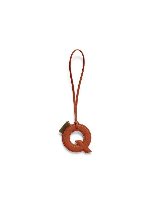 Designer Letter Charm Q