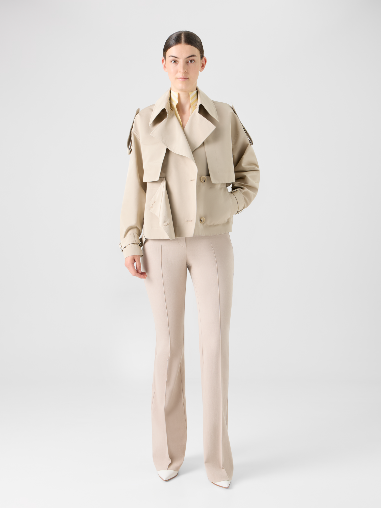 Flared Pants | Statement Silhouettes | Akris Inc. Flared Pants | Statement Silhouettes | Akris Inc.