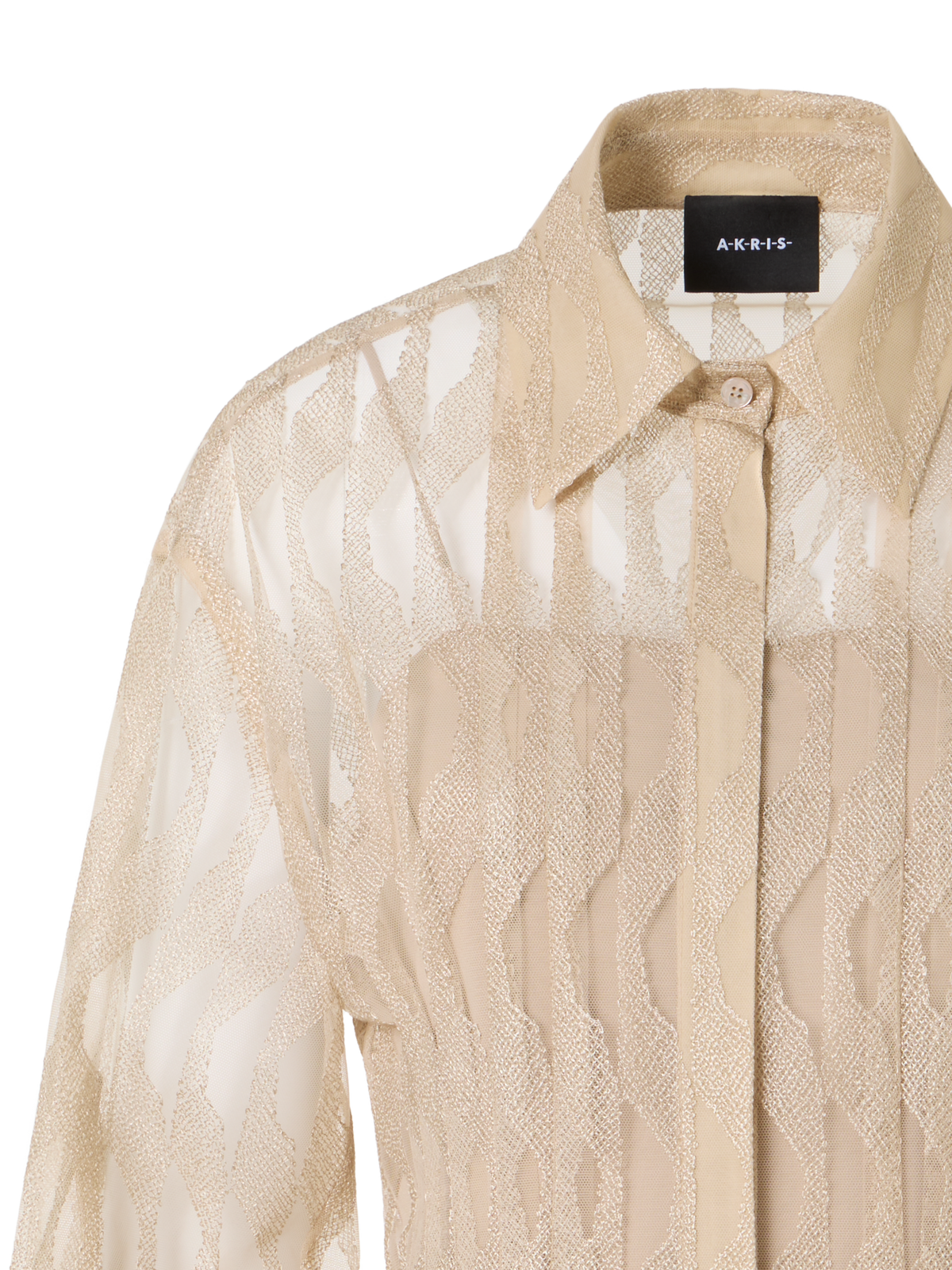 Designer High Plains Midi Shirt Dress - beige